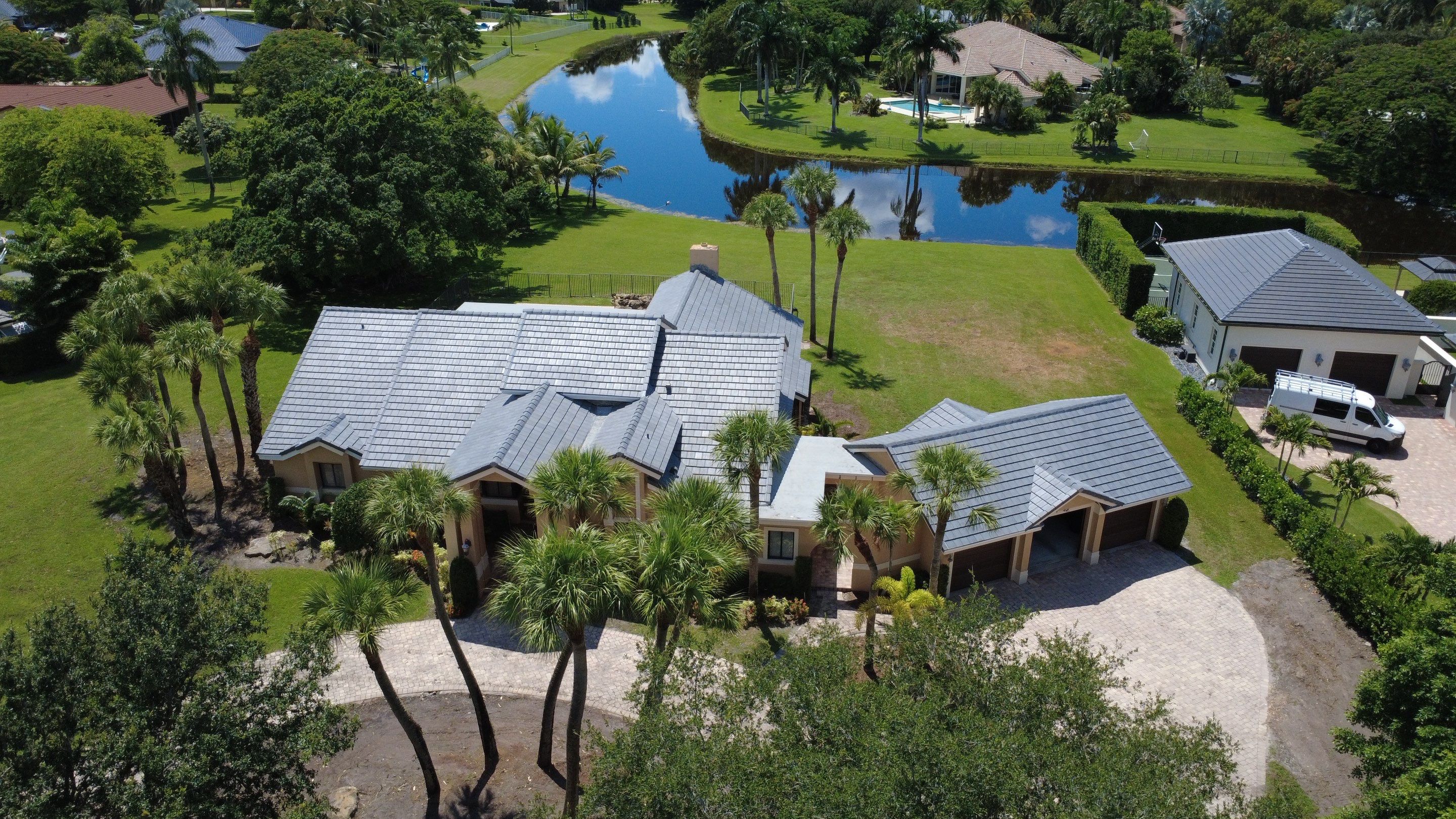 Residential Roofing Installation using Eagle Roofing Tile by BLUES BROTHERS ROOFING