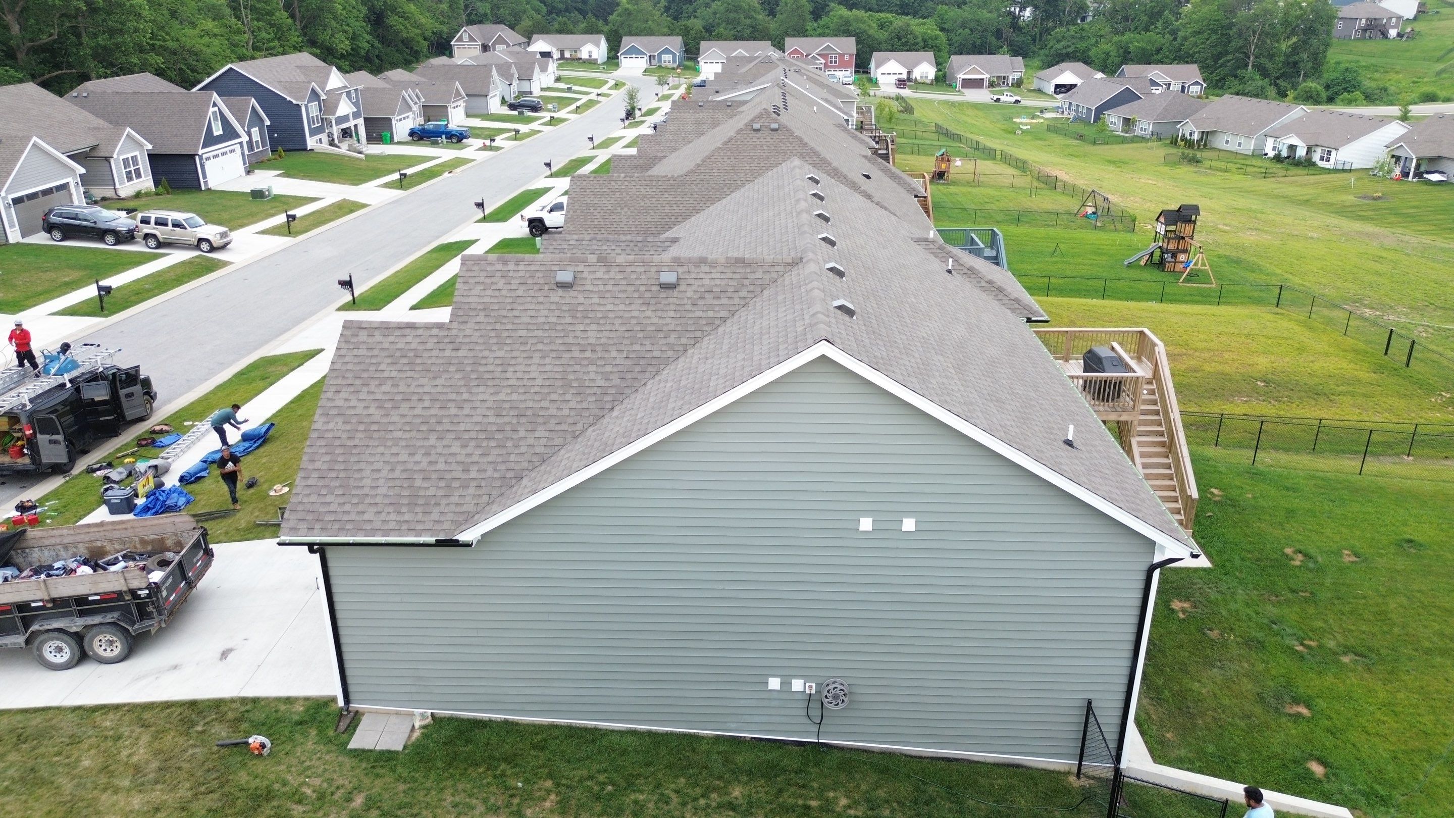 Project in Georgetown by Moss Roofing