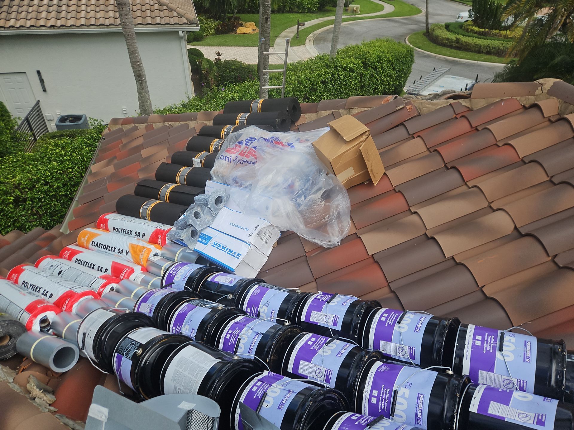 Residential Roofing Installation using WestLake Roofing Tile by BLUES BROTHERS ROOFING