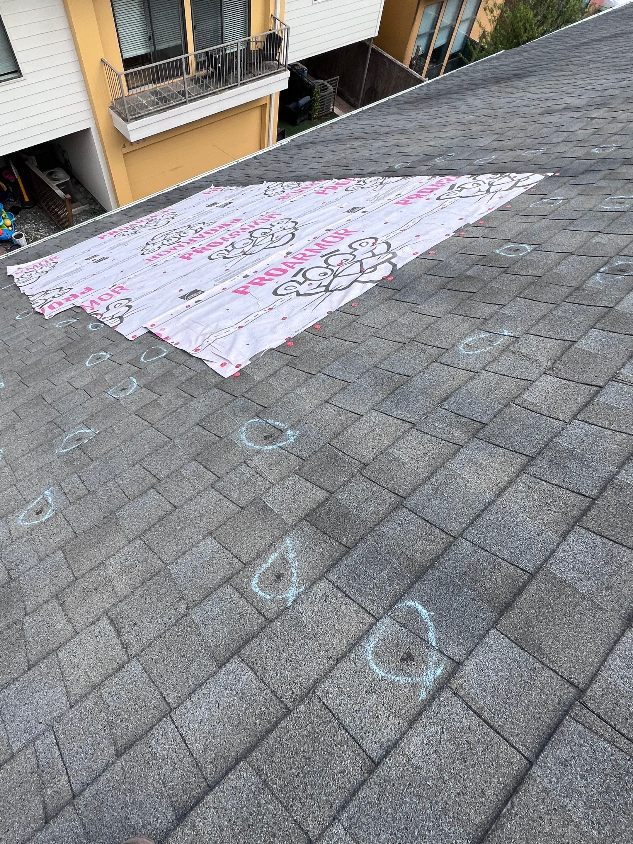 Residential Roofing Repair using Owen's Corning Duration (Lifetime) Shingles by Roof Repair Company