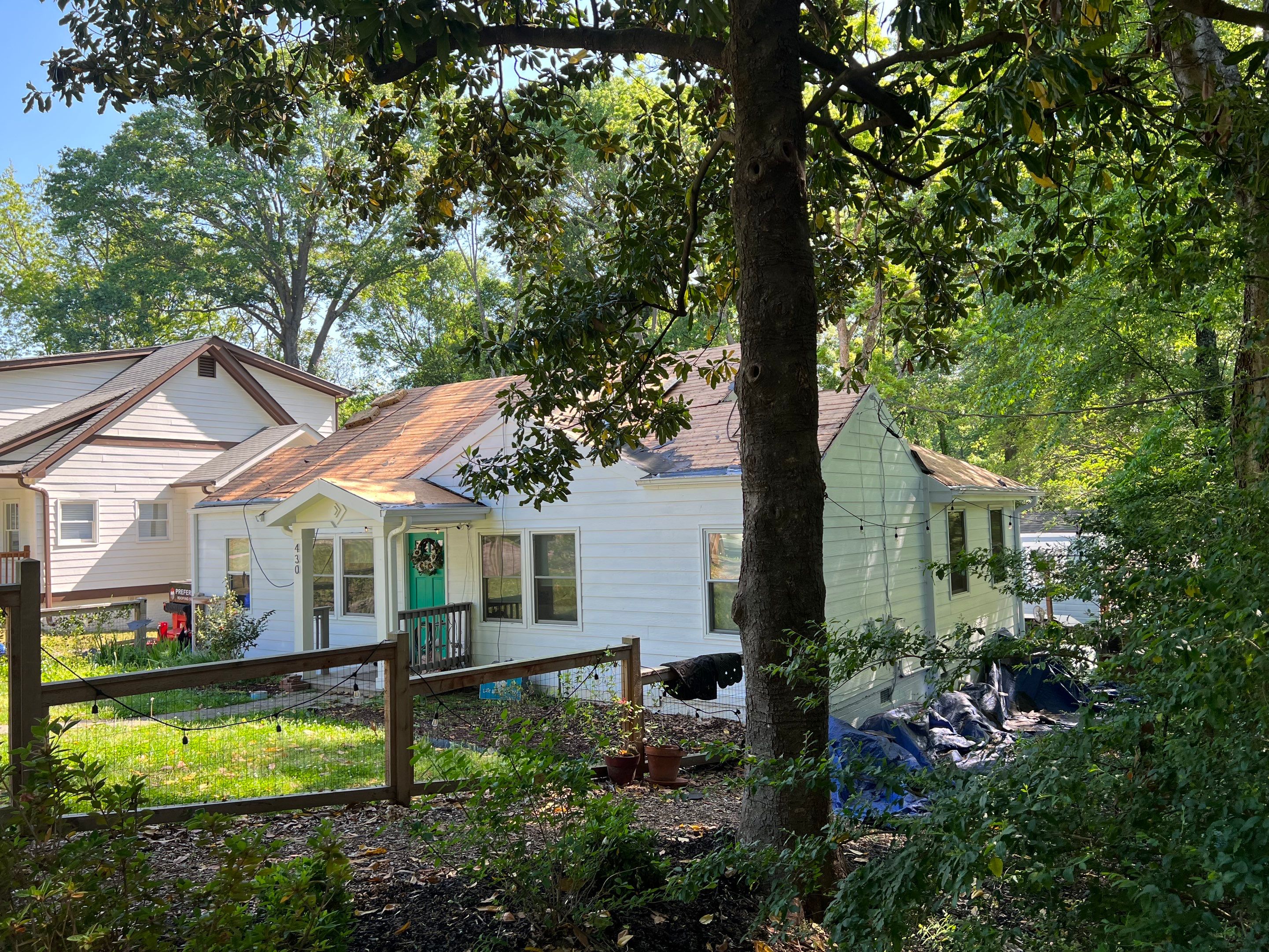 Roof Replaced and interior repaired by Nailed It Roofing & Remodeling LLC