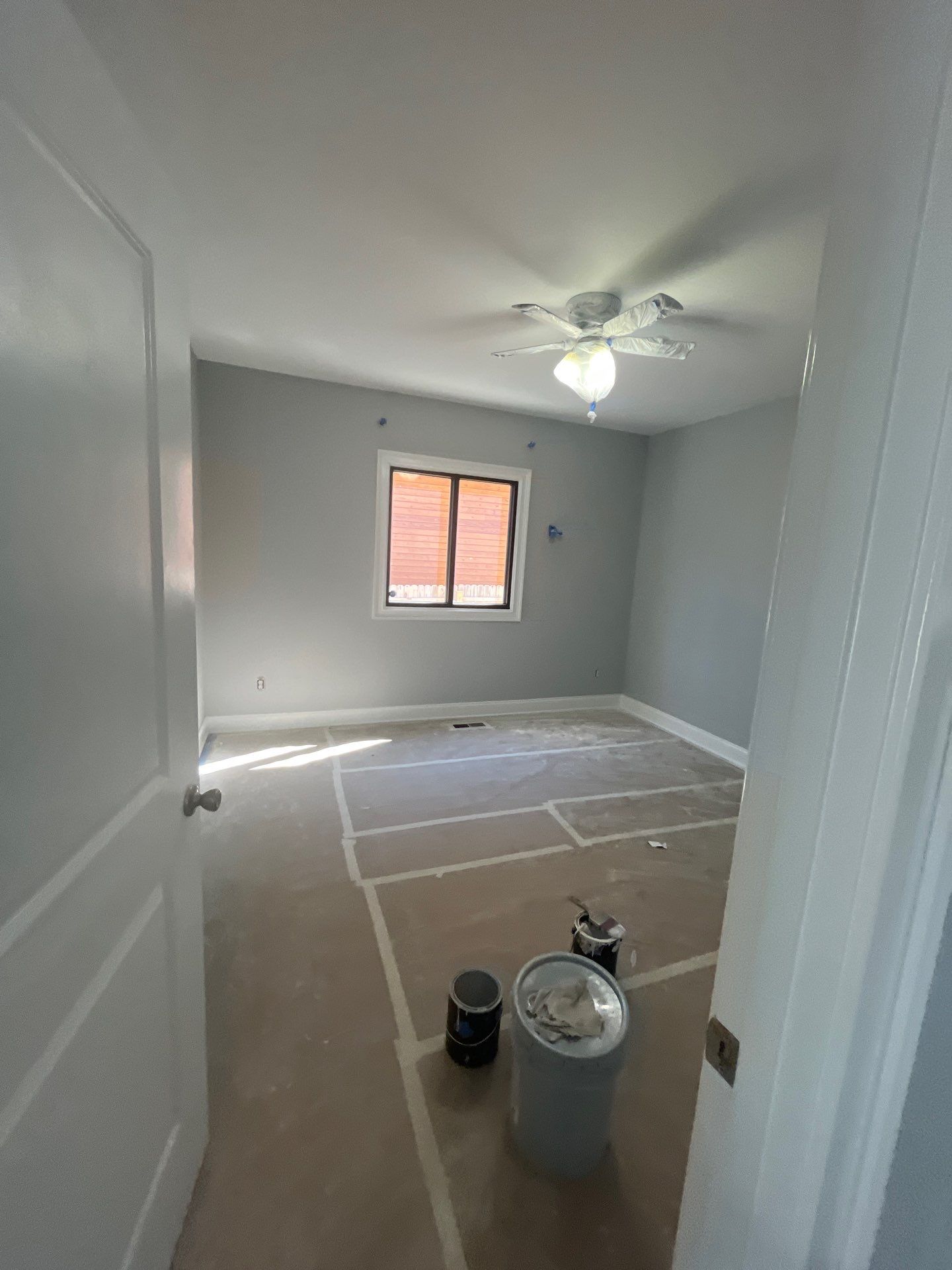 Interior Fresh Coat of paint & Deck stain by GonzalezPainters & Contractors Inc