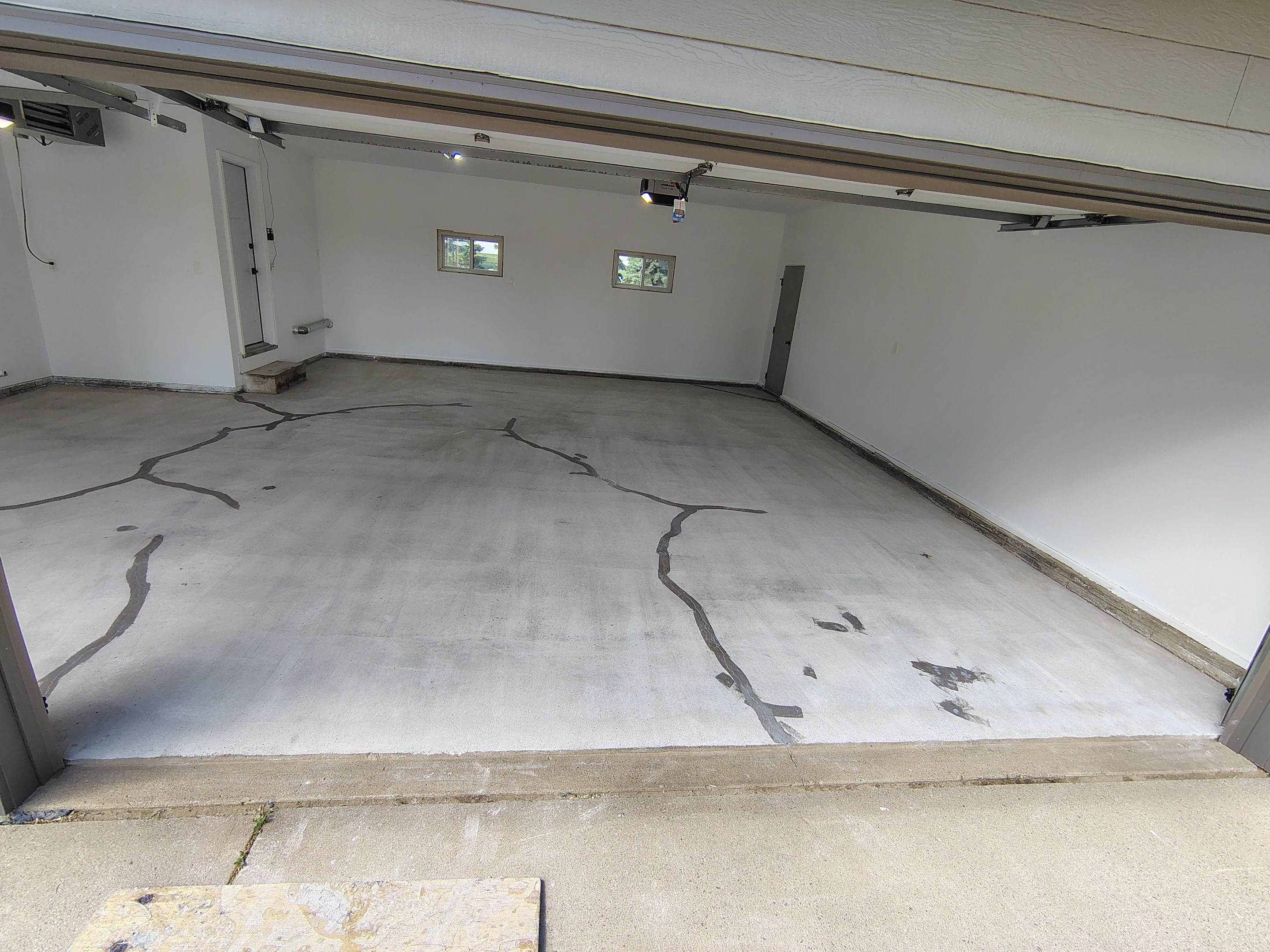 Hartford Garage Concrete Coating With Orbit Flake Finish by Select Painting, Coatings & Garage Cabinets