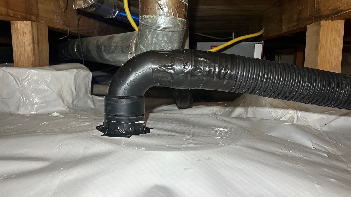 Sub-membrane Installation by JustRadon.Com