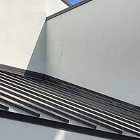 .032 Aluminum 1.5" Mechanical Seam Dark Bronze by Total Roofing System The Metal Roof Experts