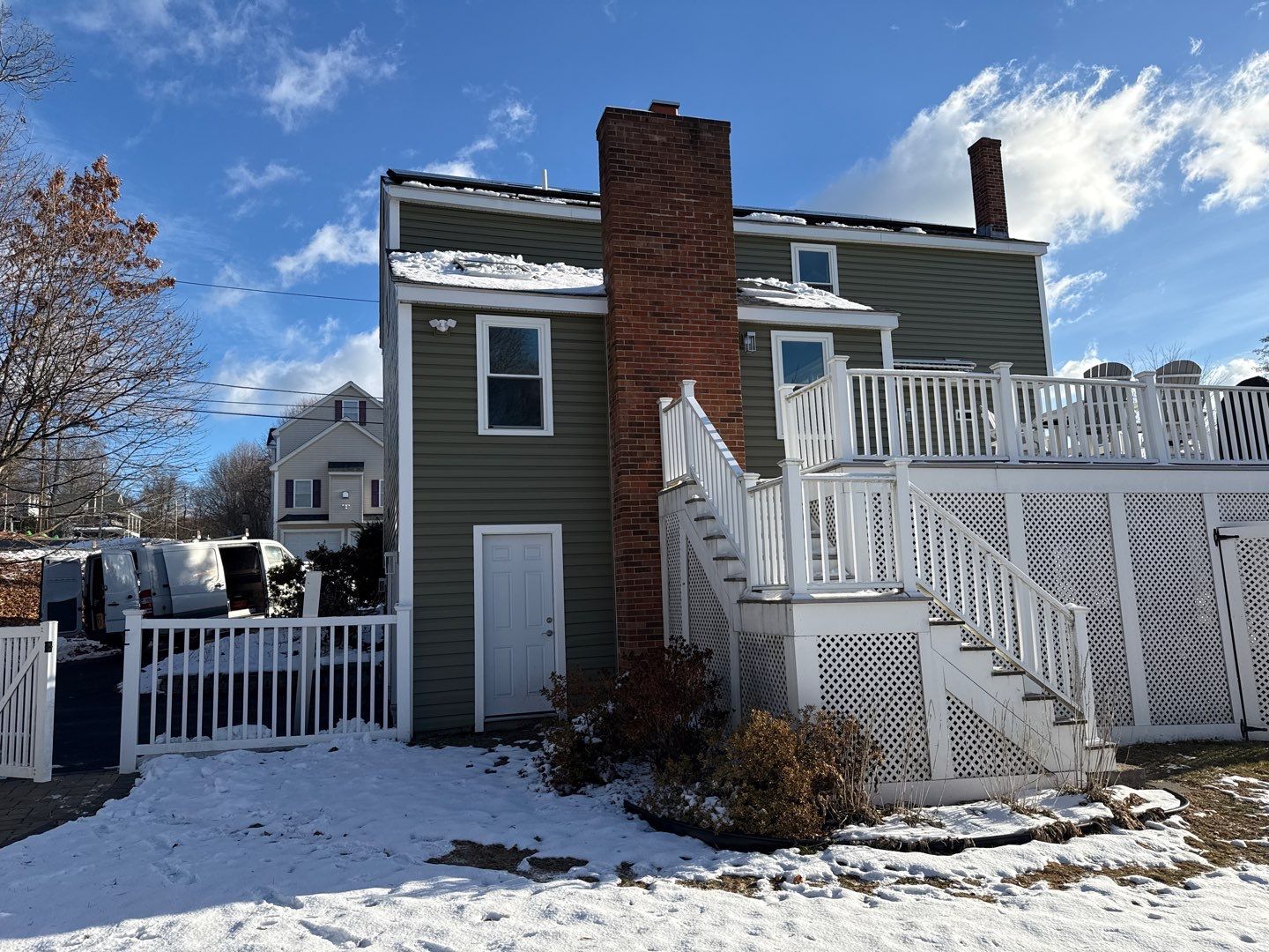 Complete Exterior Home Transformation with CertainTeed Dutch Lap Siding, Windows, Custom Door & Deck Repairs by Sensible Home Solutions