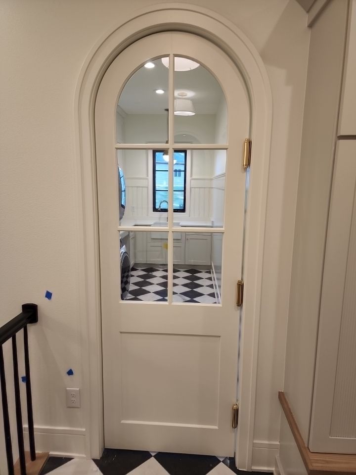 New home construction paint job by Cutting edge painting 