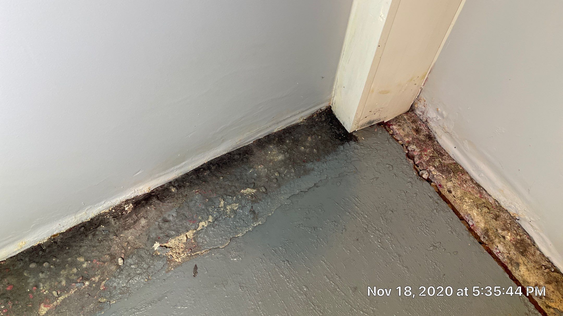 Interior French Drain Job in Cranford, NJ by Pure Service Pro, LLC 