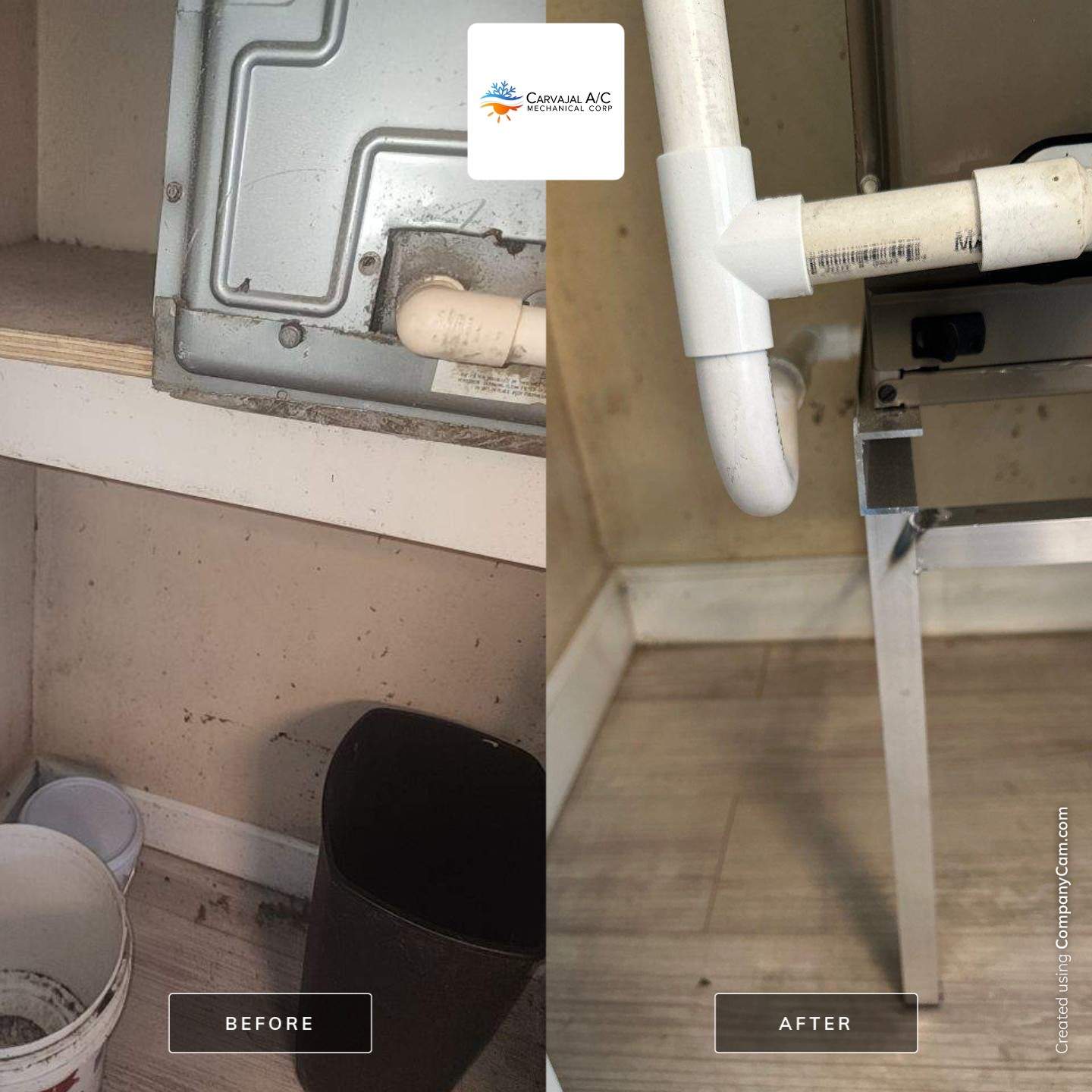 SOME REPLACEMENTS by CARVAJAL A/C MECHANICAL CORP