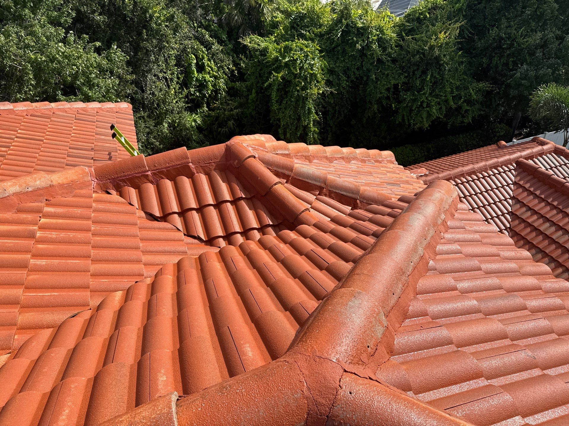 Soft Wash Tile Roof Cleaning in Sonoma Community, Sarasota, FL by Sunshine AquaWash