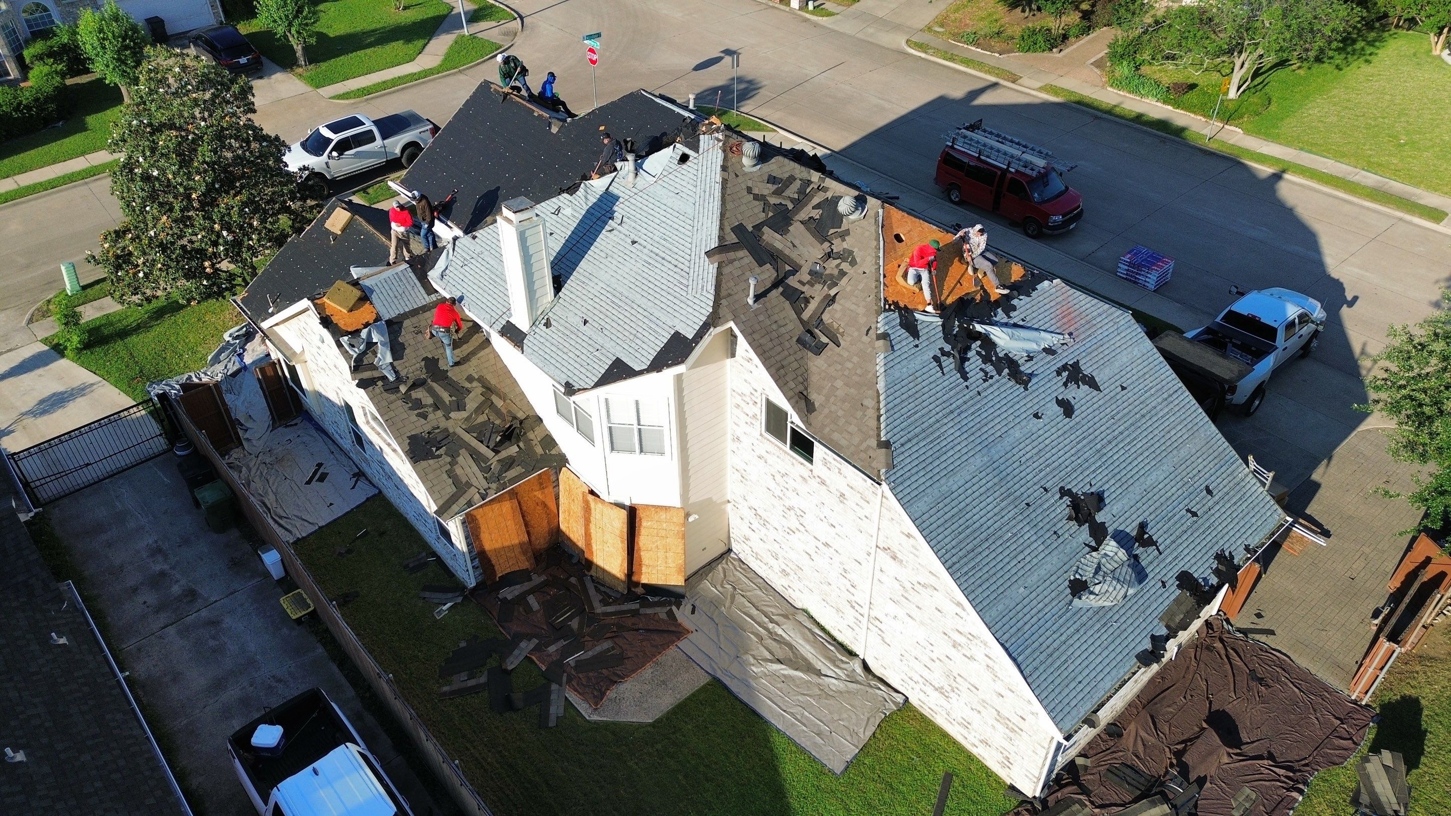 Project in Murphy  by Zeus Exteriors