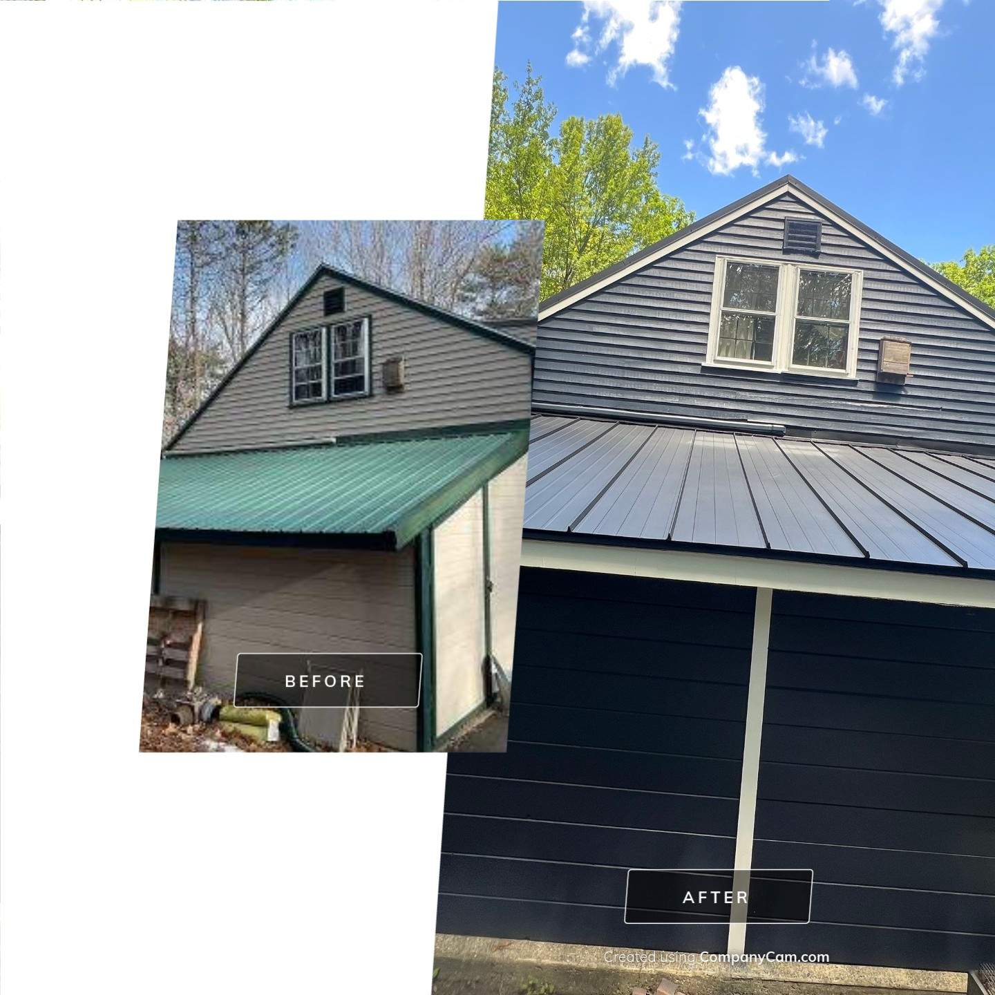 Full Exterior Painting and Color Transformation in Woolwich, Maine by Picture Perfect Pro Painting