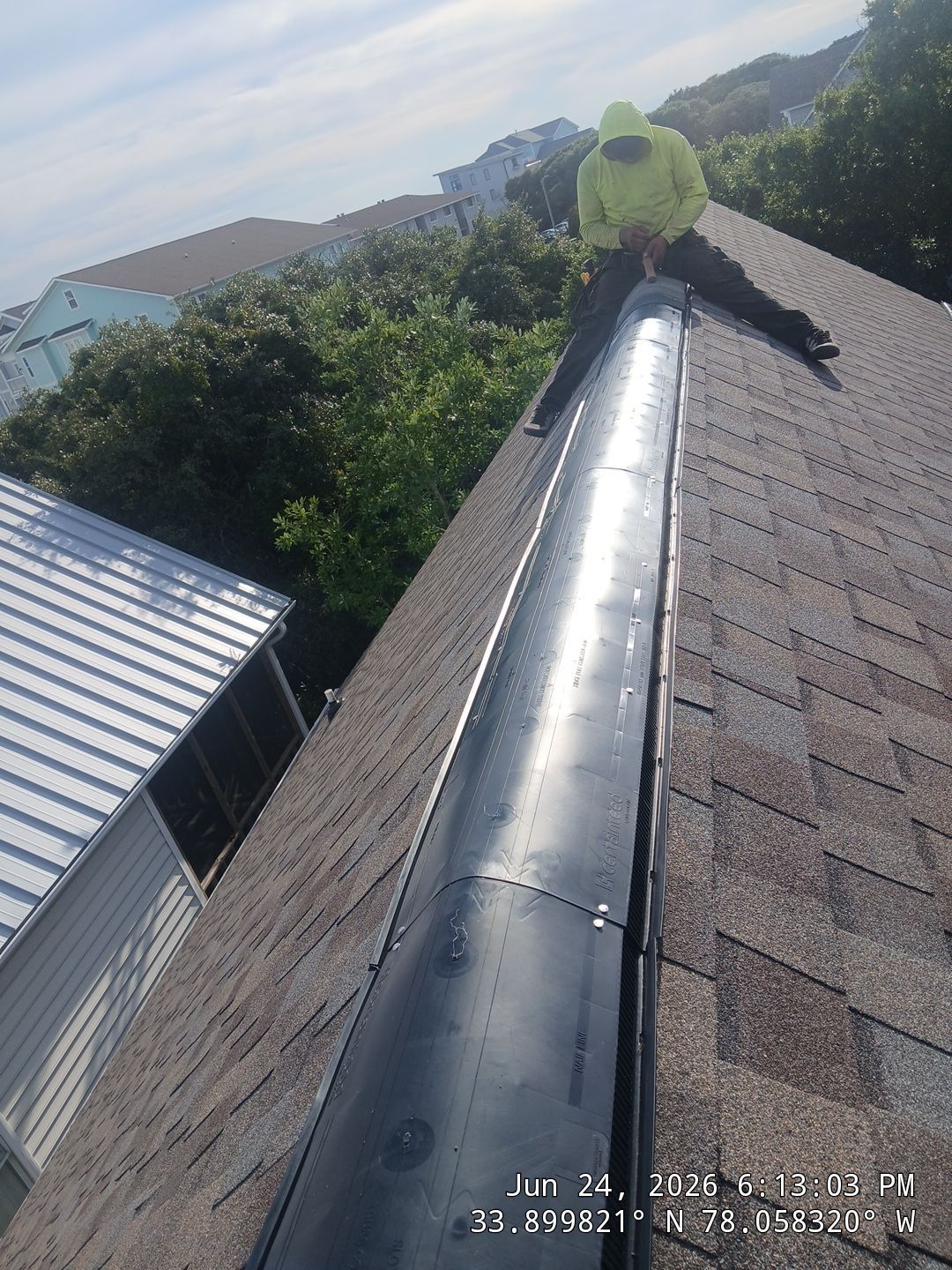 Oak Island Fortified Roof Replacement Using CertainTeed Landmark Pro Shingles by RGR Construction and Roofing, LLC
