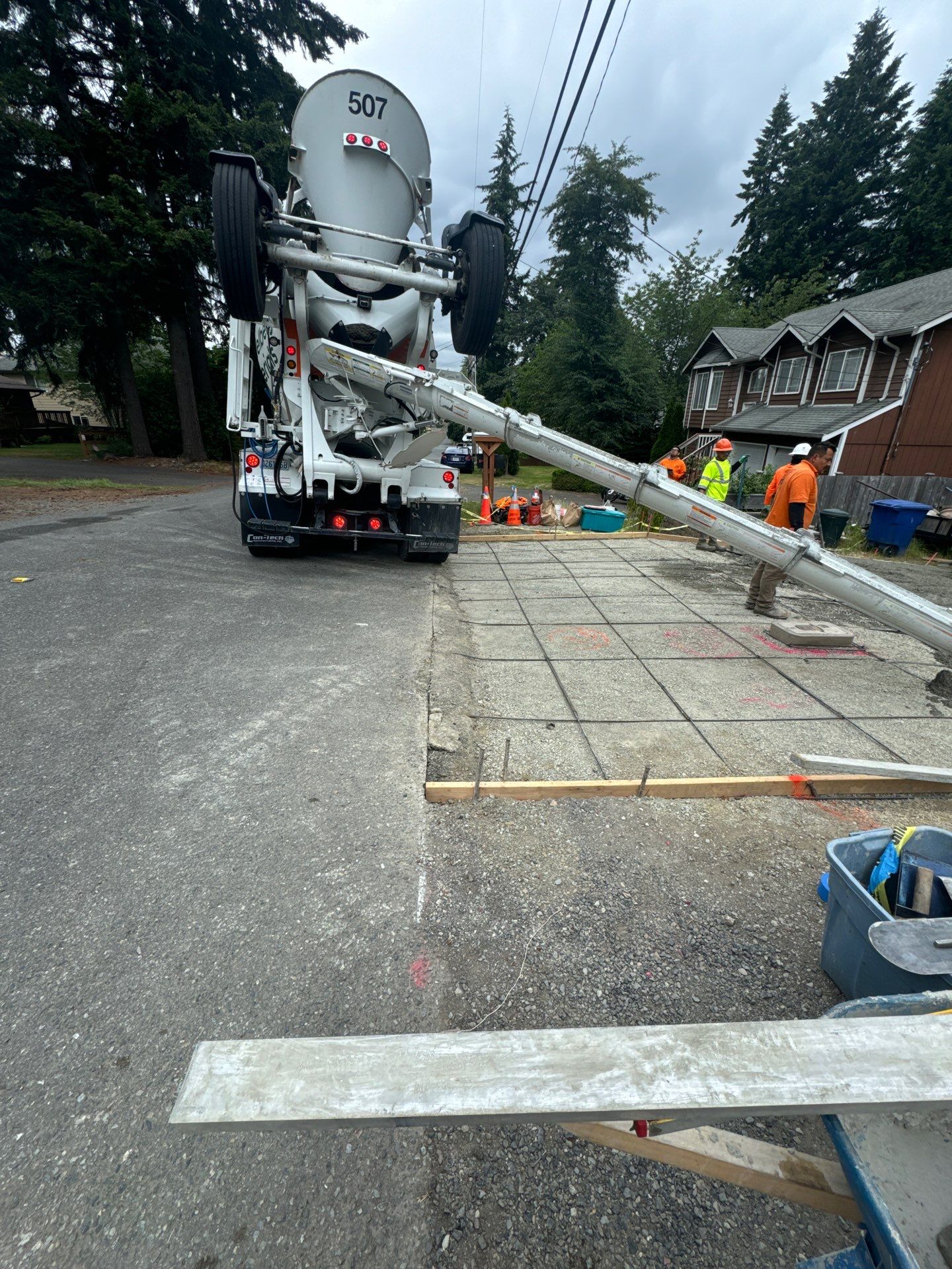 Nathan | Concrete Driveway & Walkway by Jireh Asphalt & Concrete Inc 