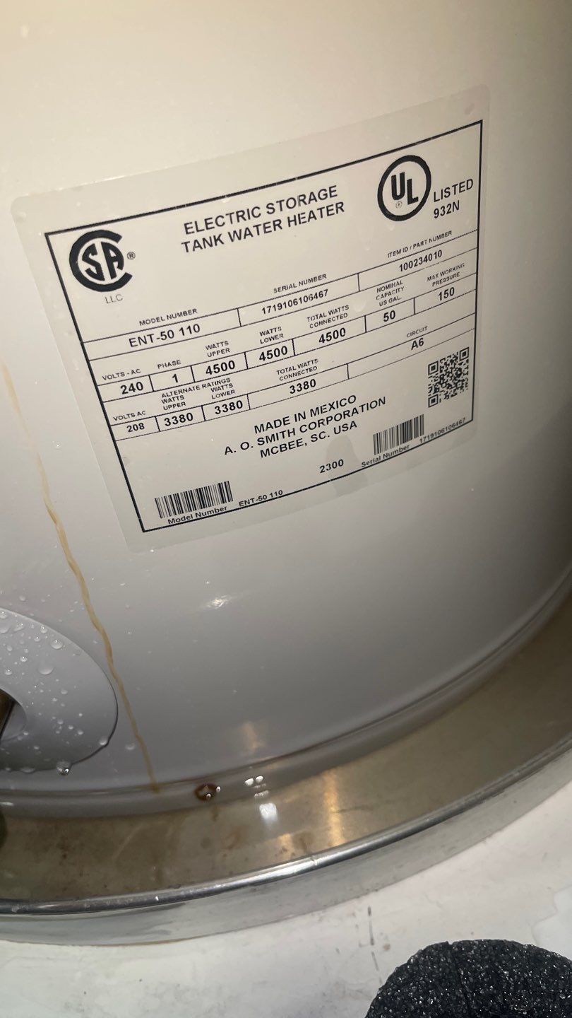 Water Heater Installation using Ruud Water Heater by Ragans Heating and Air