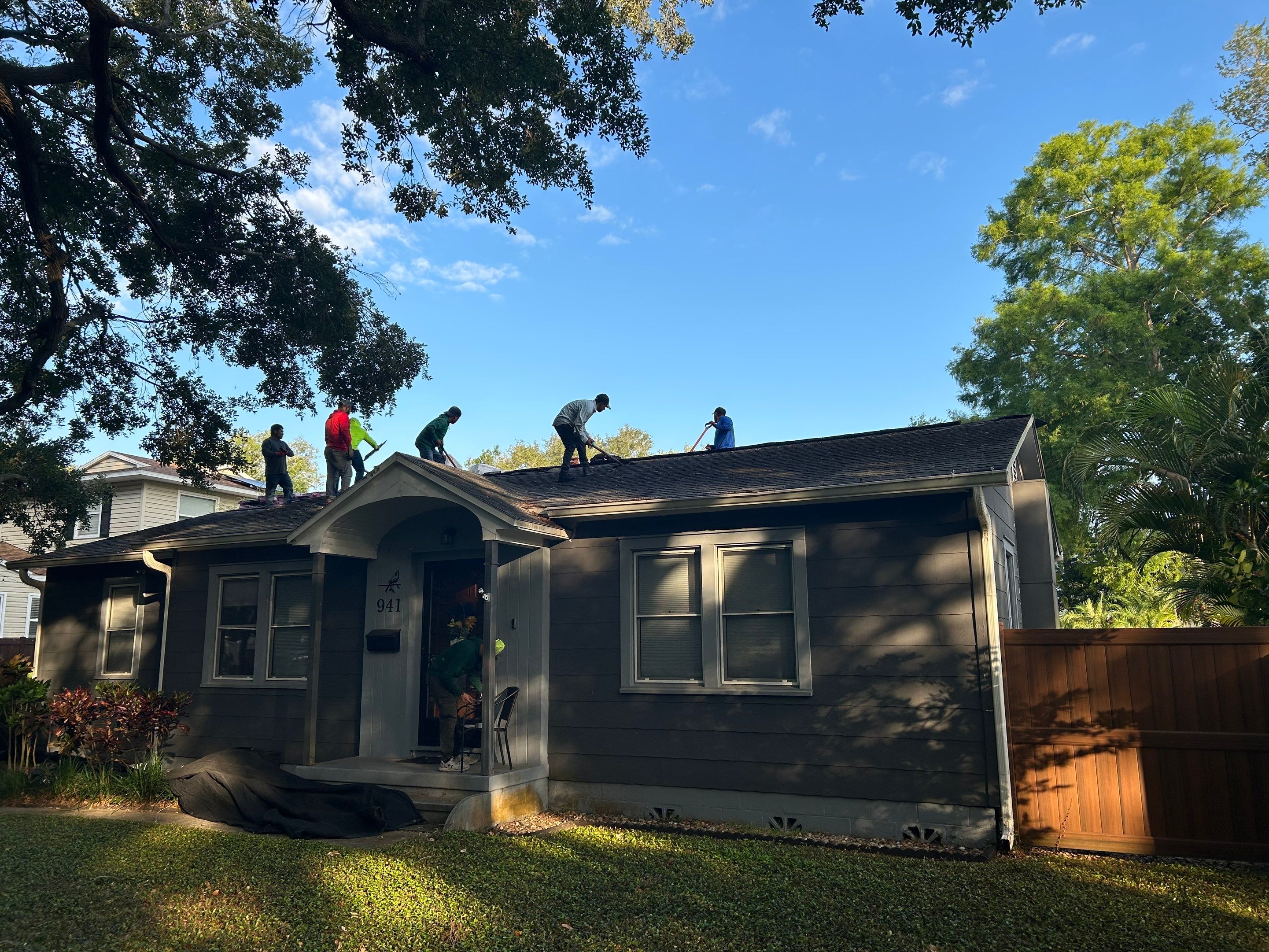 Project in St. Petersburg 33703 by Mitchell Roofing Company LLC 