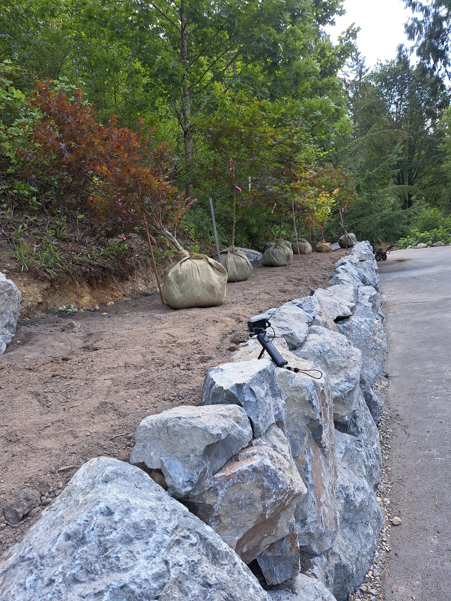 Jim | Rockery Wall, Landscaping, Road Repair & Sealcoating by Jireh Asphalt & Concrete Inc 