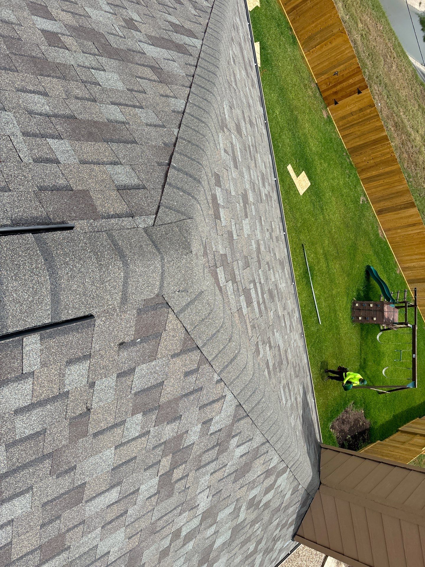 Residential Roofing Installation using Owen's Corning Duration (Lifetime) Shingles by Roof Repair Company