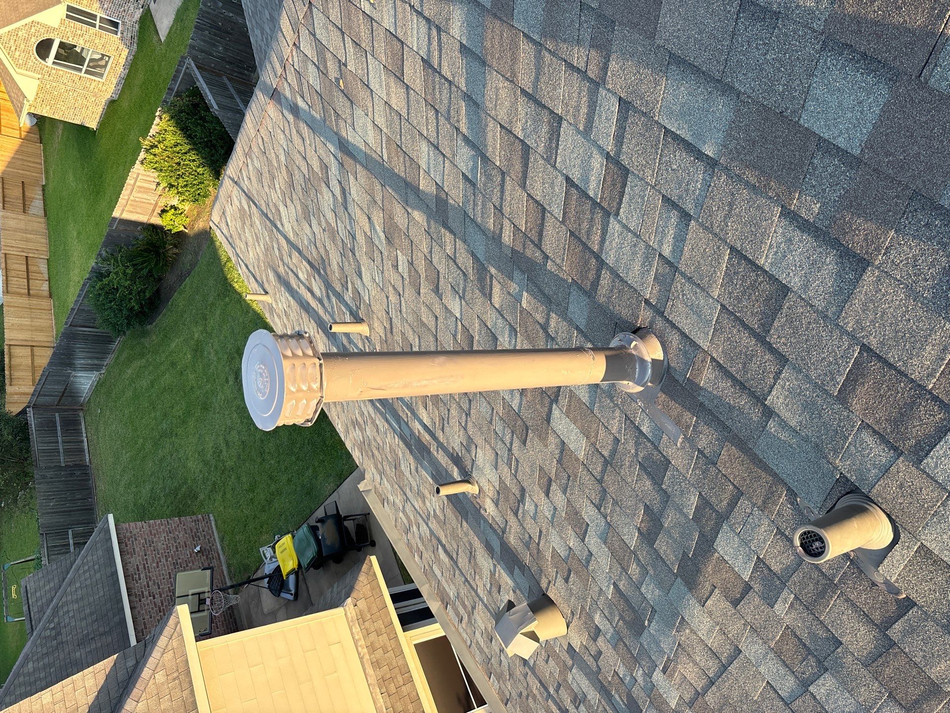 Residential Roofing Installation using Owen's Corning Duration (Lifetime) Shingles by Roof Repair Company