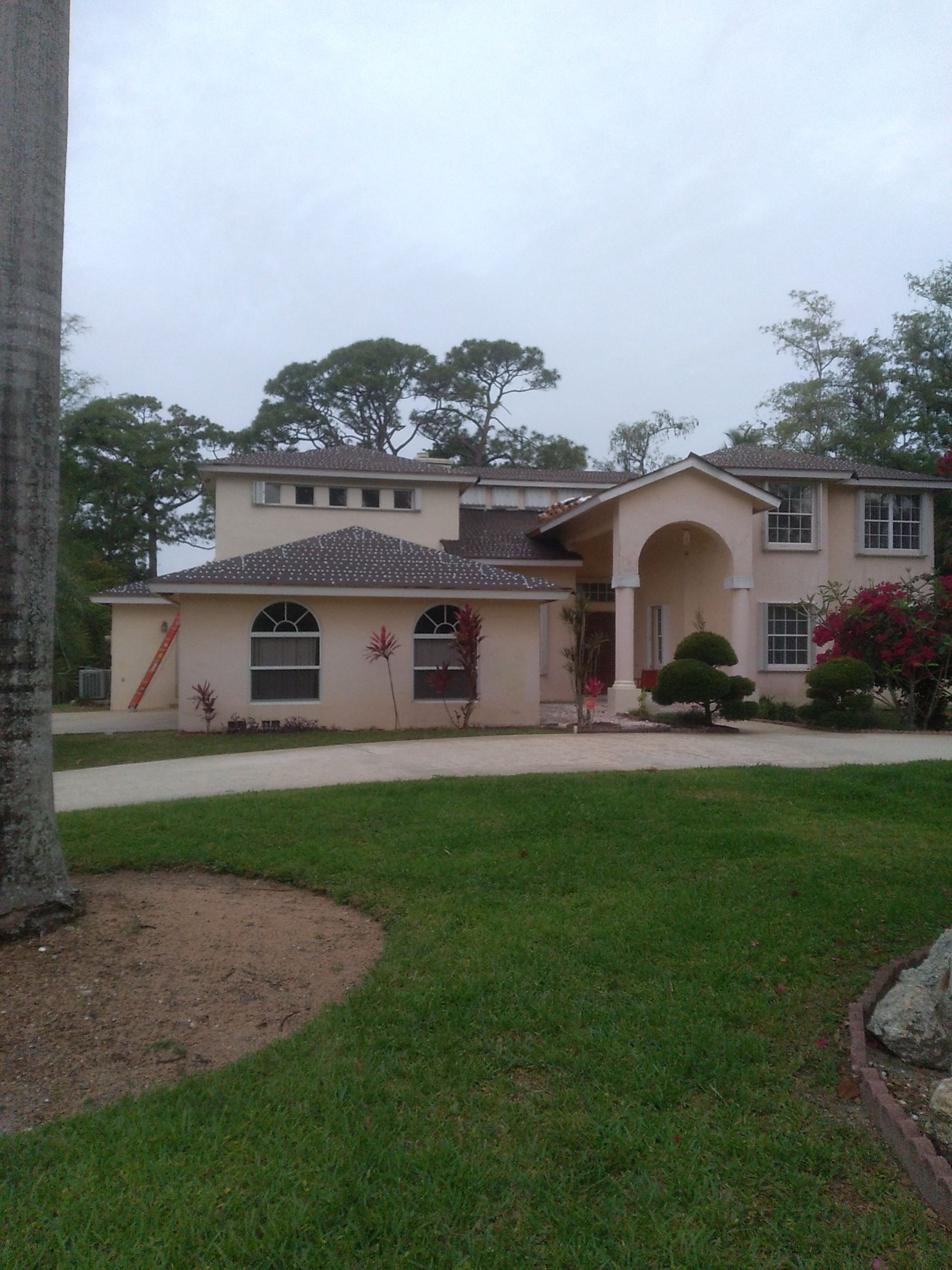 Residential Roofing Installation using 1" Nail strip metal roof by BLUES BROTHERS ROOFING