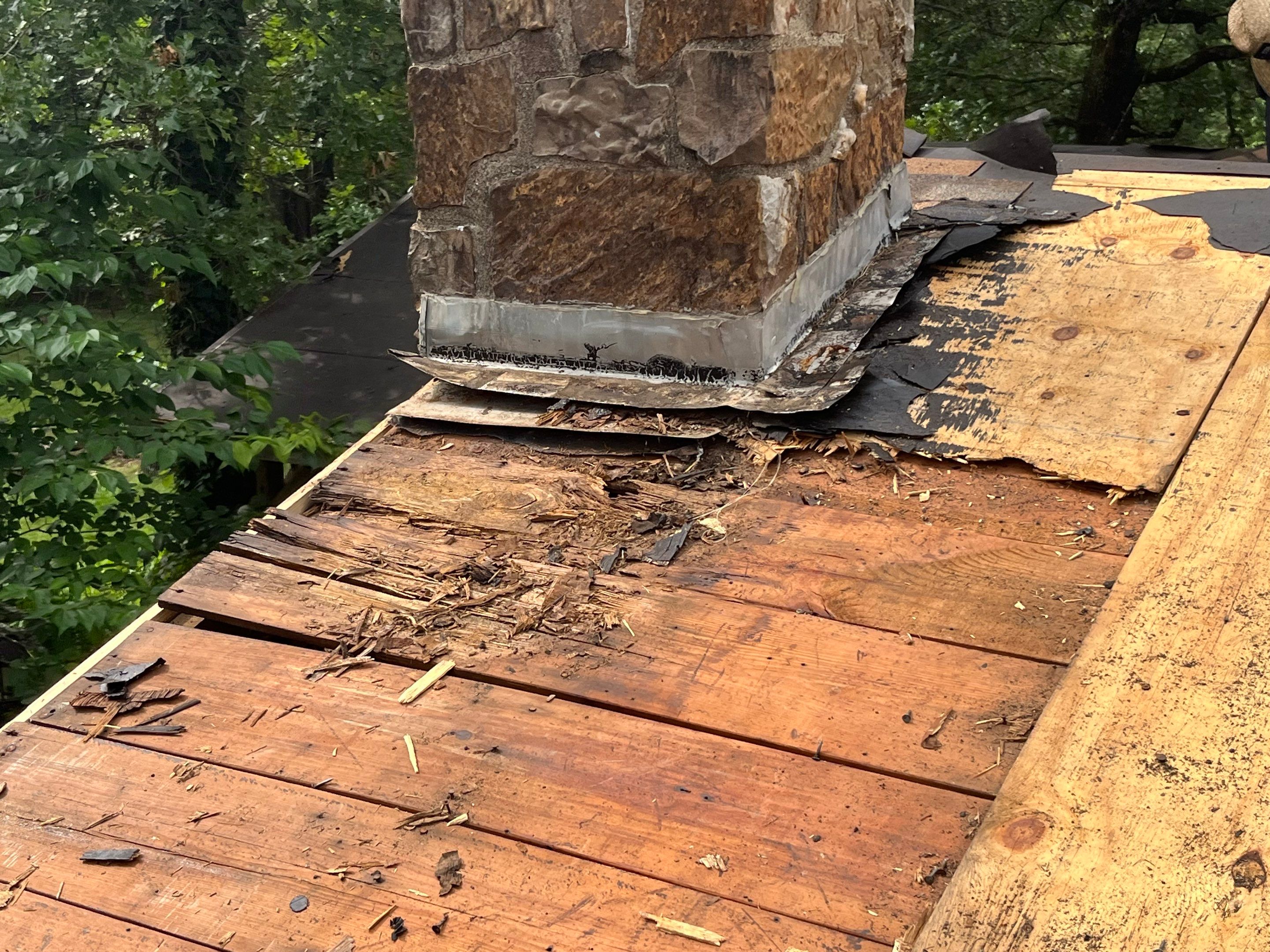Storm Restoration Reroof: 25 Year 3-Tab Shingle by Hostetler Roofing