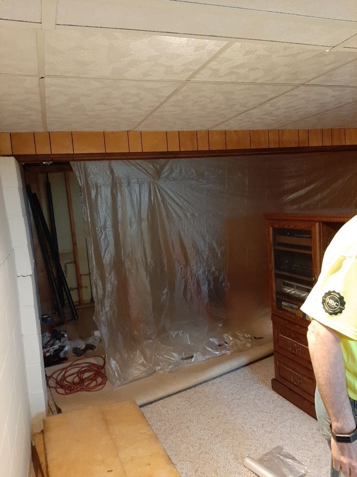 Wall Straightening and Reinforcement using Embedded Fiber Reinforcement by Toledo Basement Repair 