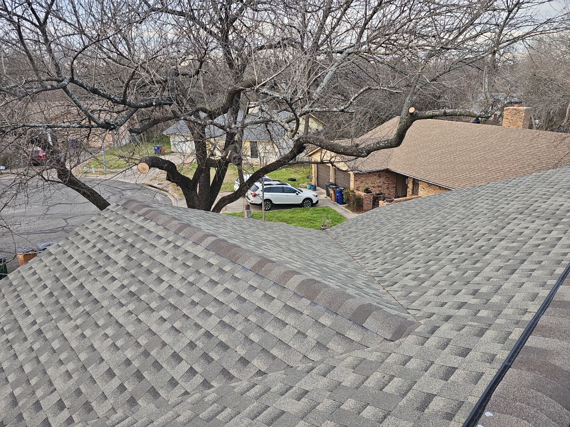 Residential Roofing Installation using GAF Timberline HDZ - Austin TX by Lighthouse Contractors