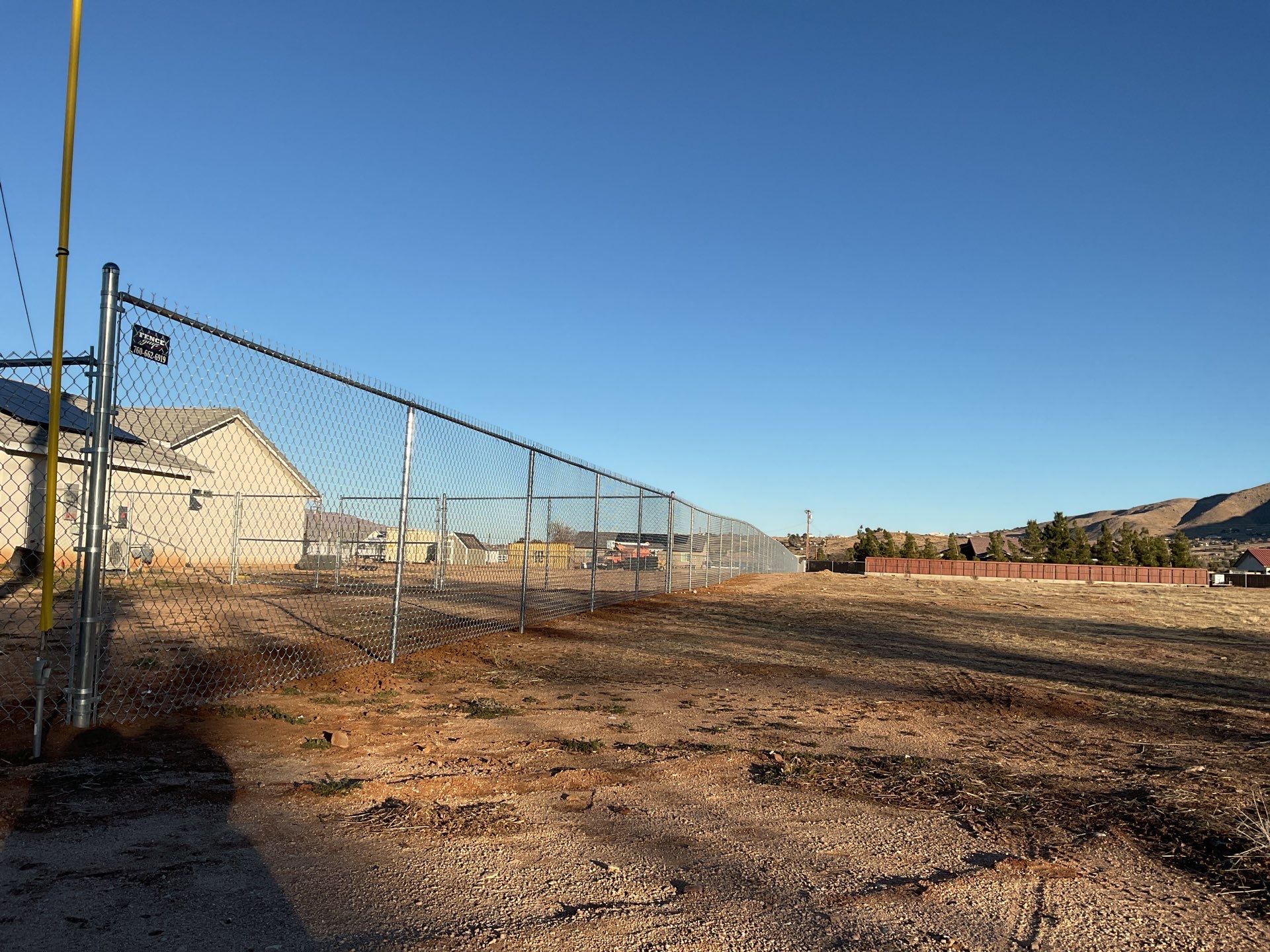 6ft and 5 ft chain link by Fence Guys Inc. 
