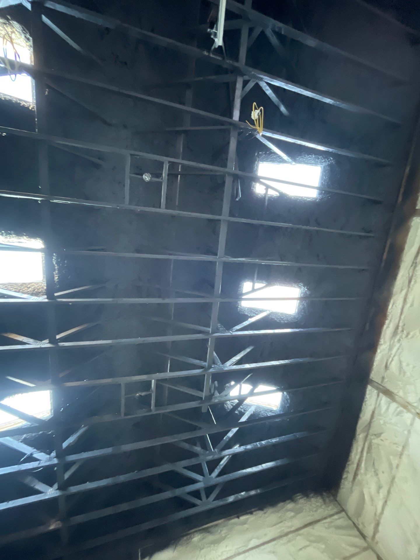 Open Cell Spray Foam to a Pole Barn by NYS Foam & Energy
