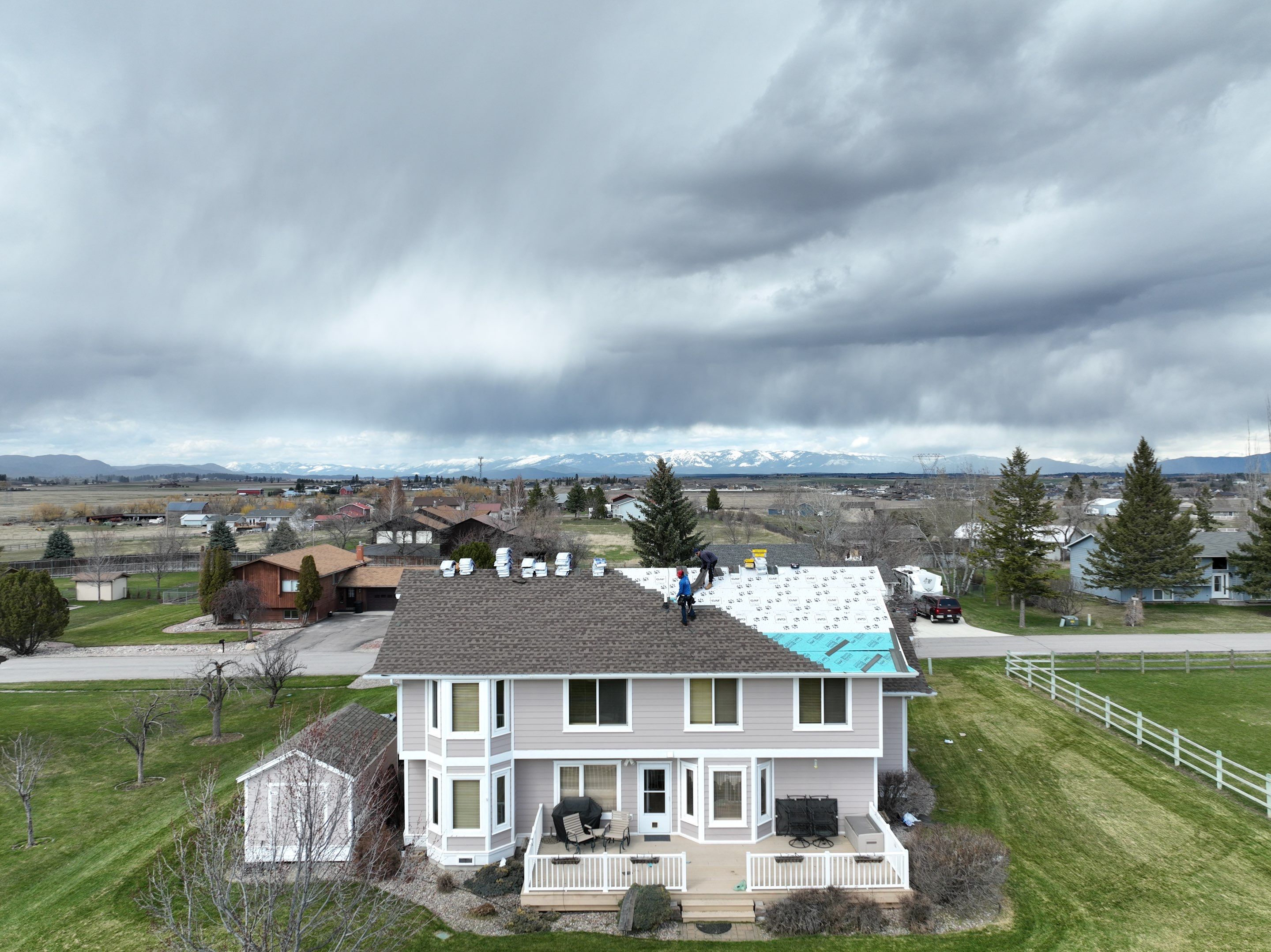 GAF Timberline HDZ - Barkwood by Montana Roofing Solutions