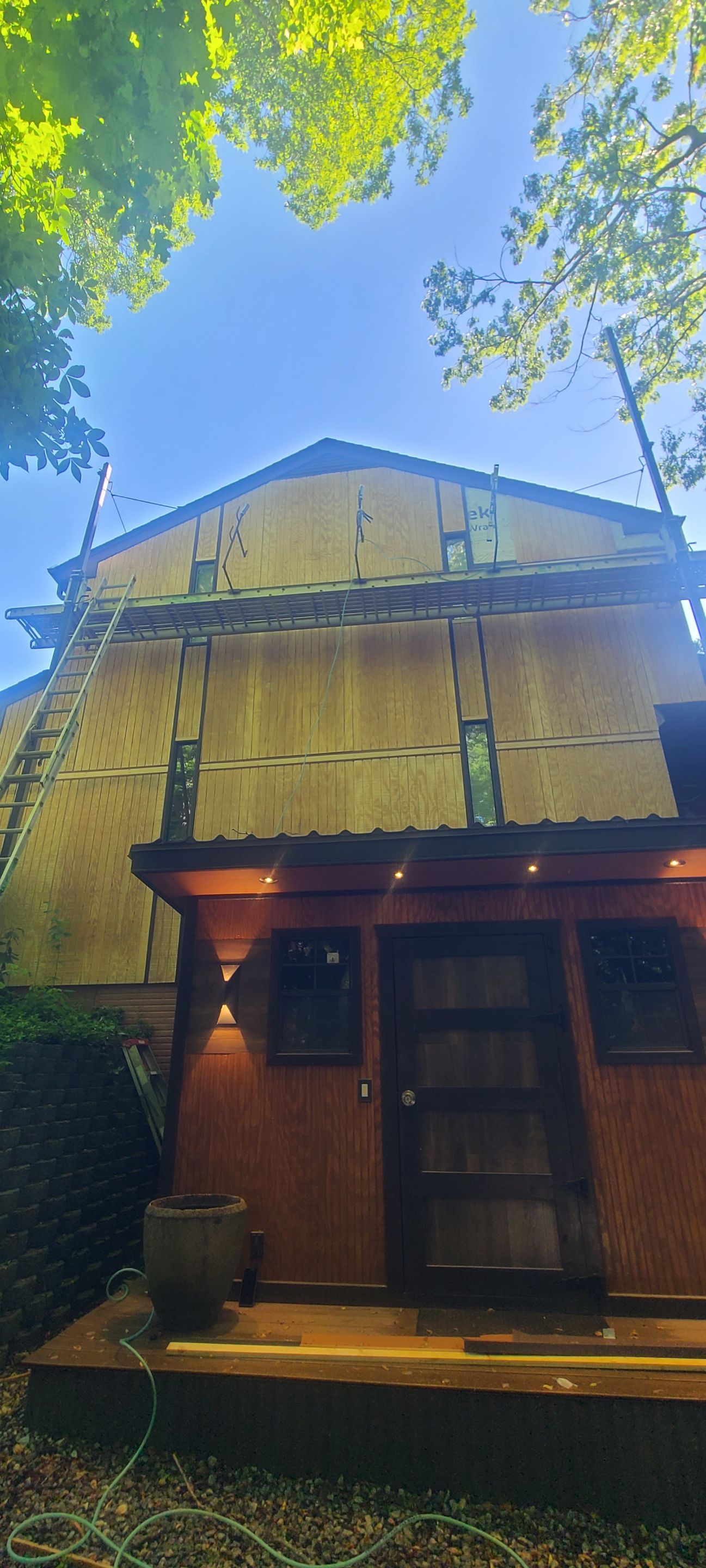 Woodbridge: T1-11 Pywood Panel Siding Installation by RM Banning, Inc.