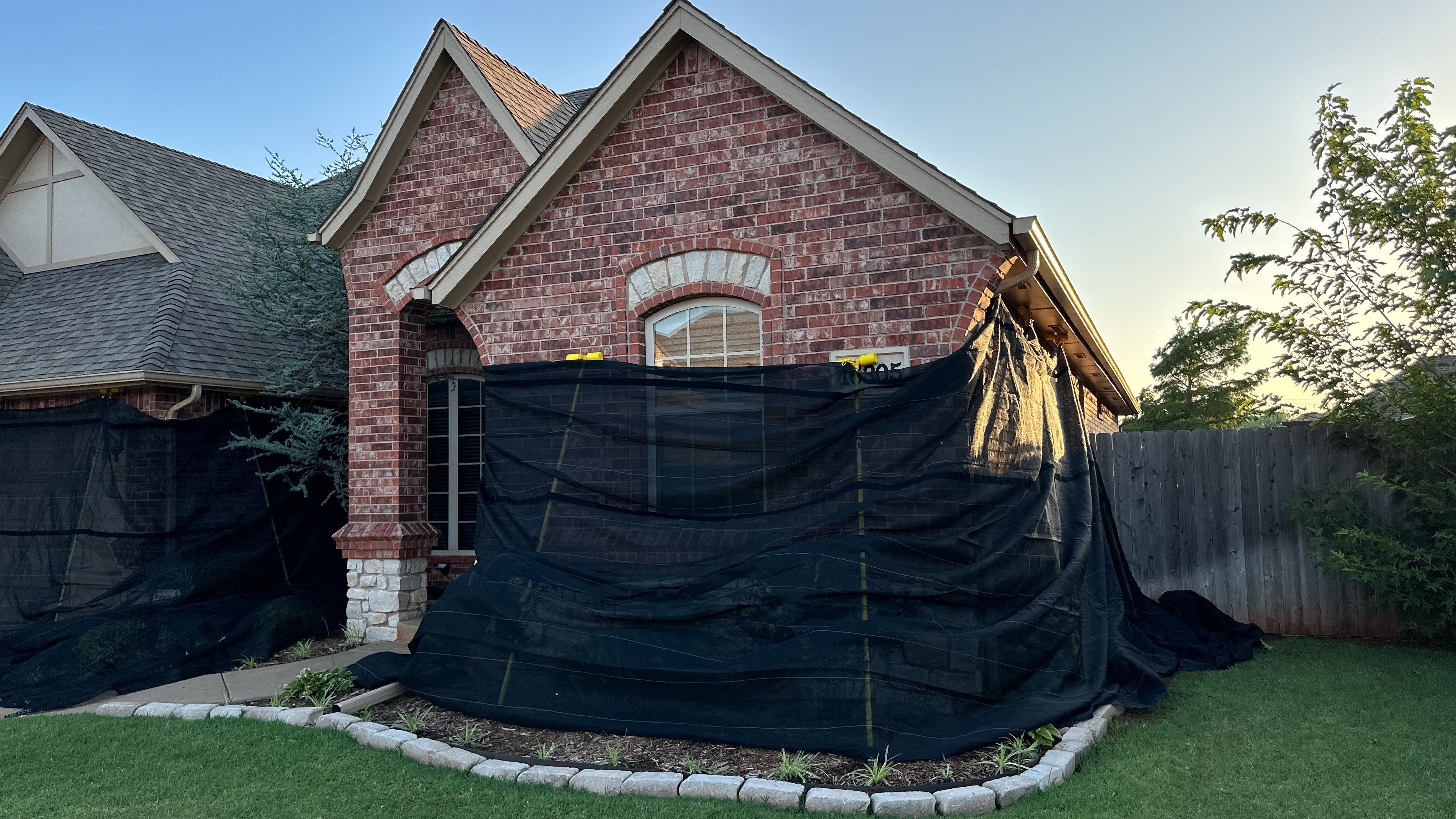 Reroof using GAF HDZ - Weathered Wood by Castillo Roofing