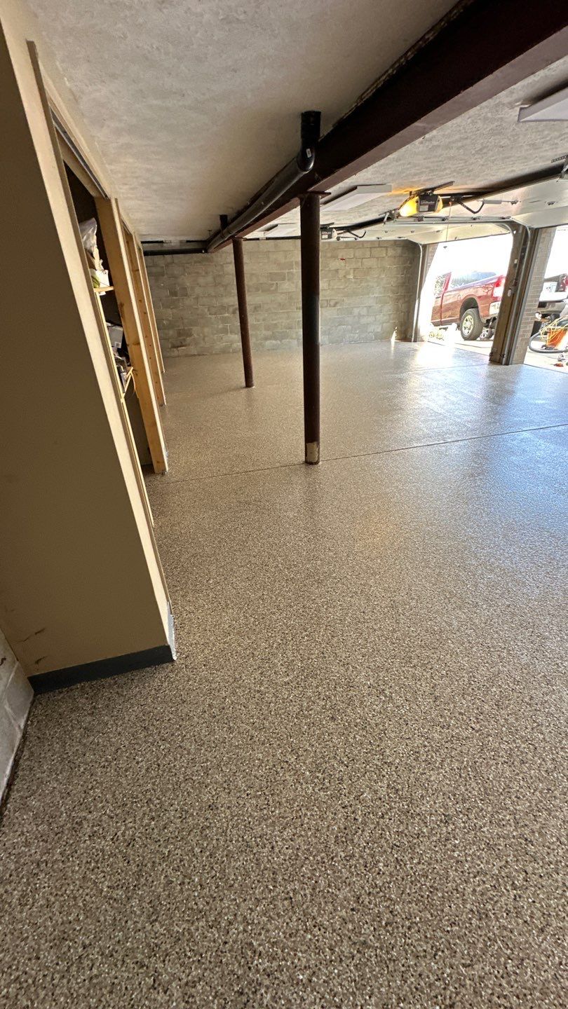Creekbed Garage Project in Swissvale by Floors in a Day, Inc