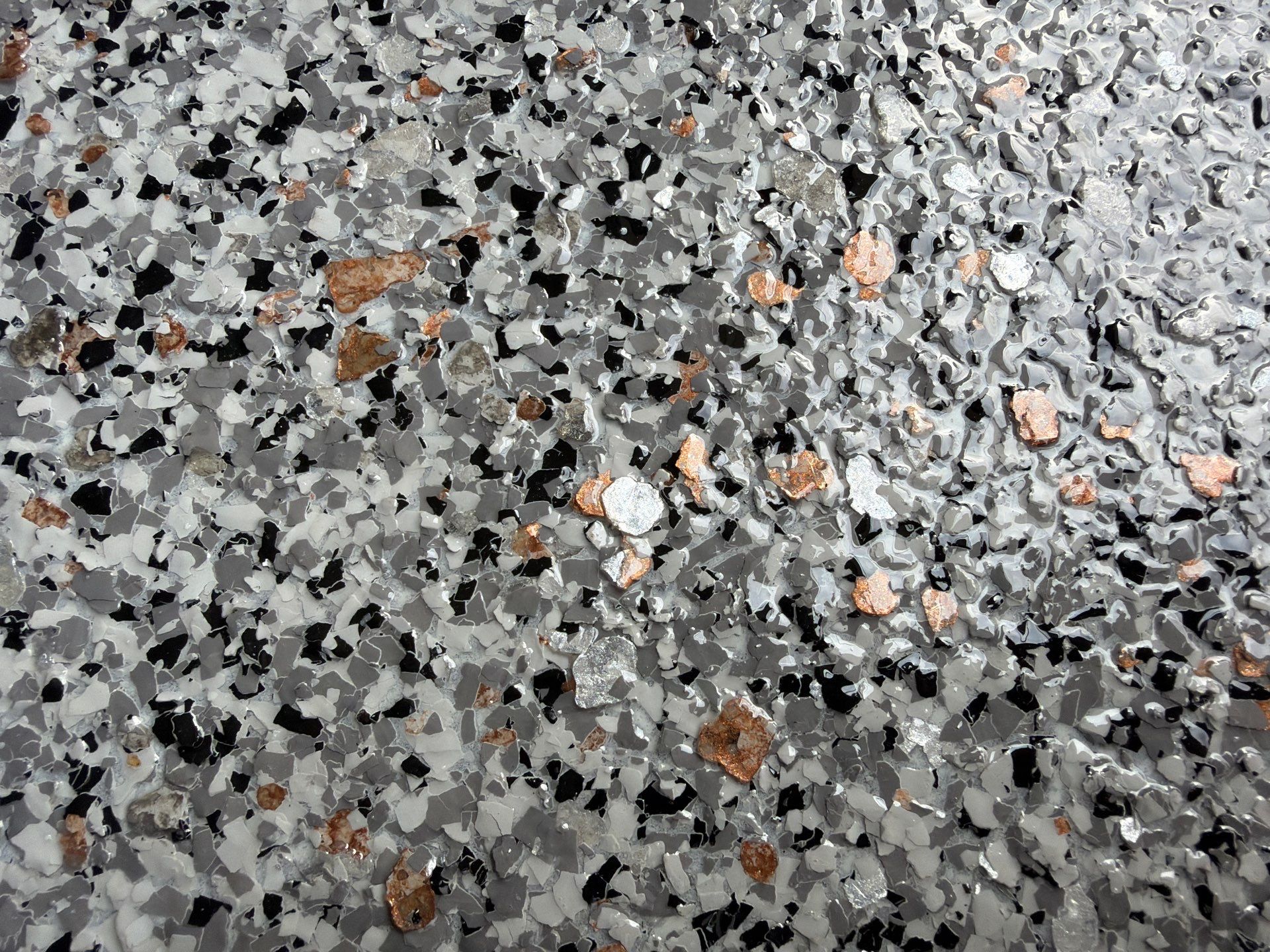 Earth Effects Stardust Garage Coating by NG Masonry & Construction LLC