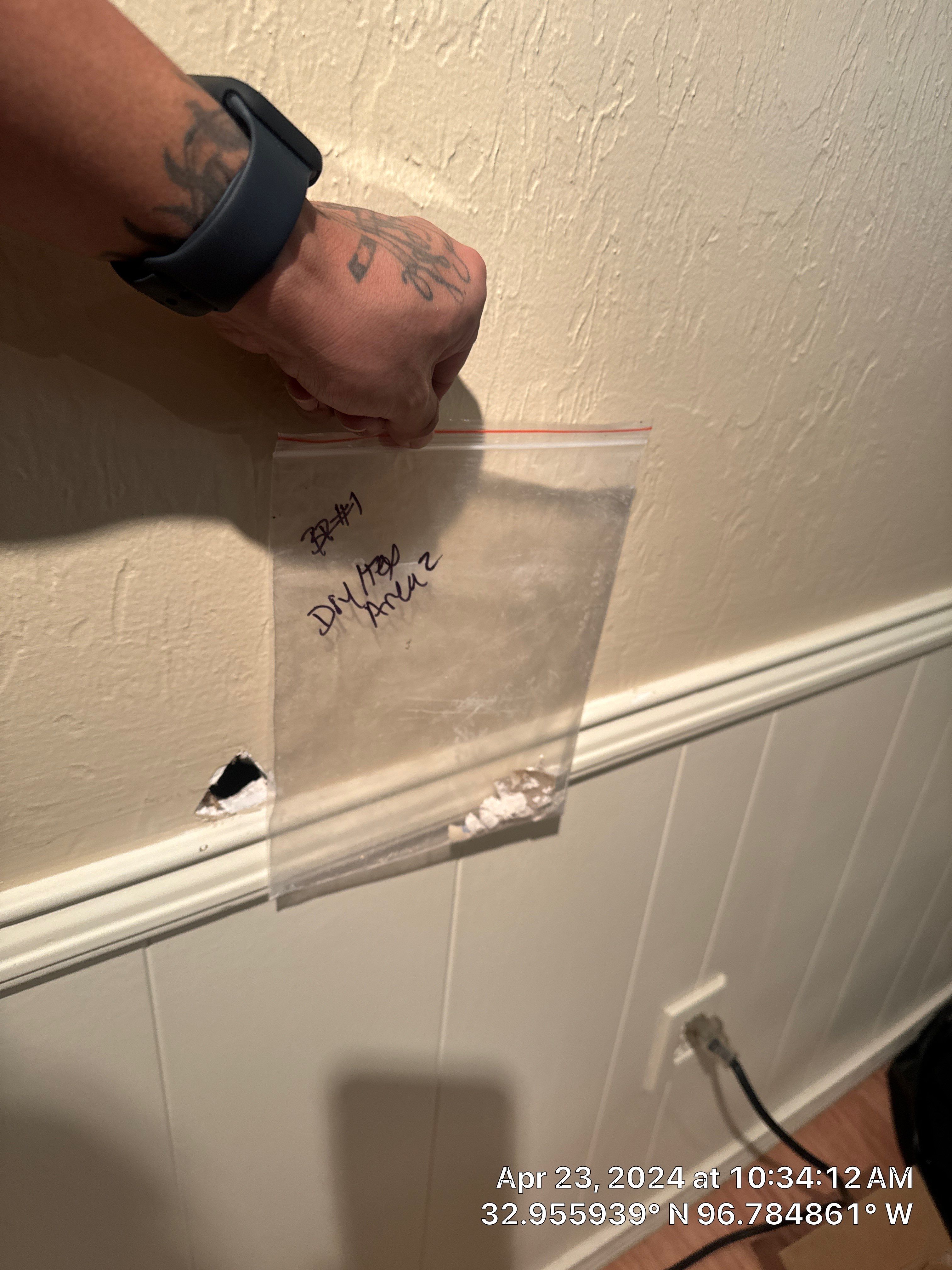 Flood Damage using Asbestos testing by Disaster Recovery Consultants