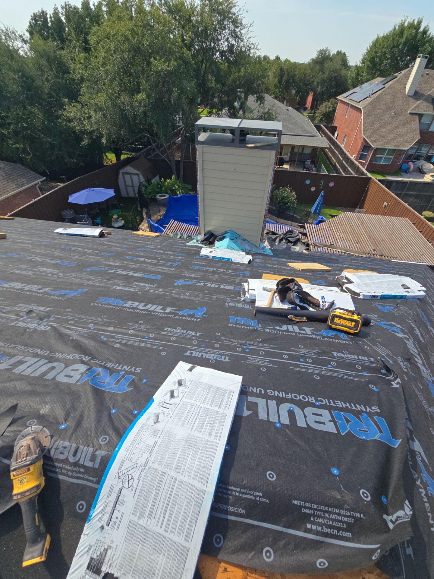 Dog Door Replacement by First Out Roofing 