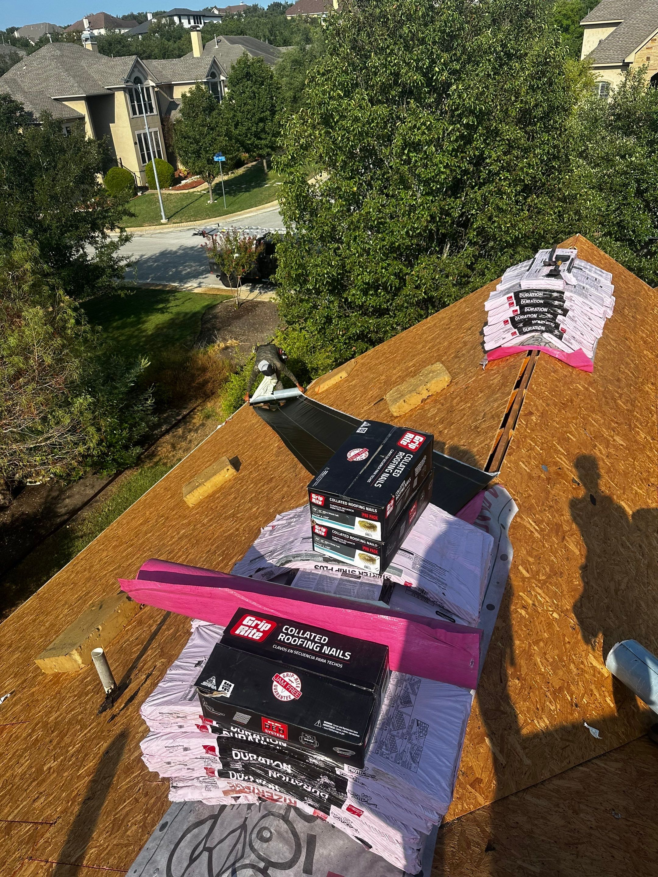 Residential Roof Replacement using Owens Corning Duration Designer 30 Year Laminate Shingle  by Premier Roofing and Contracting