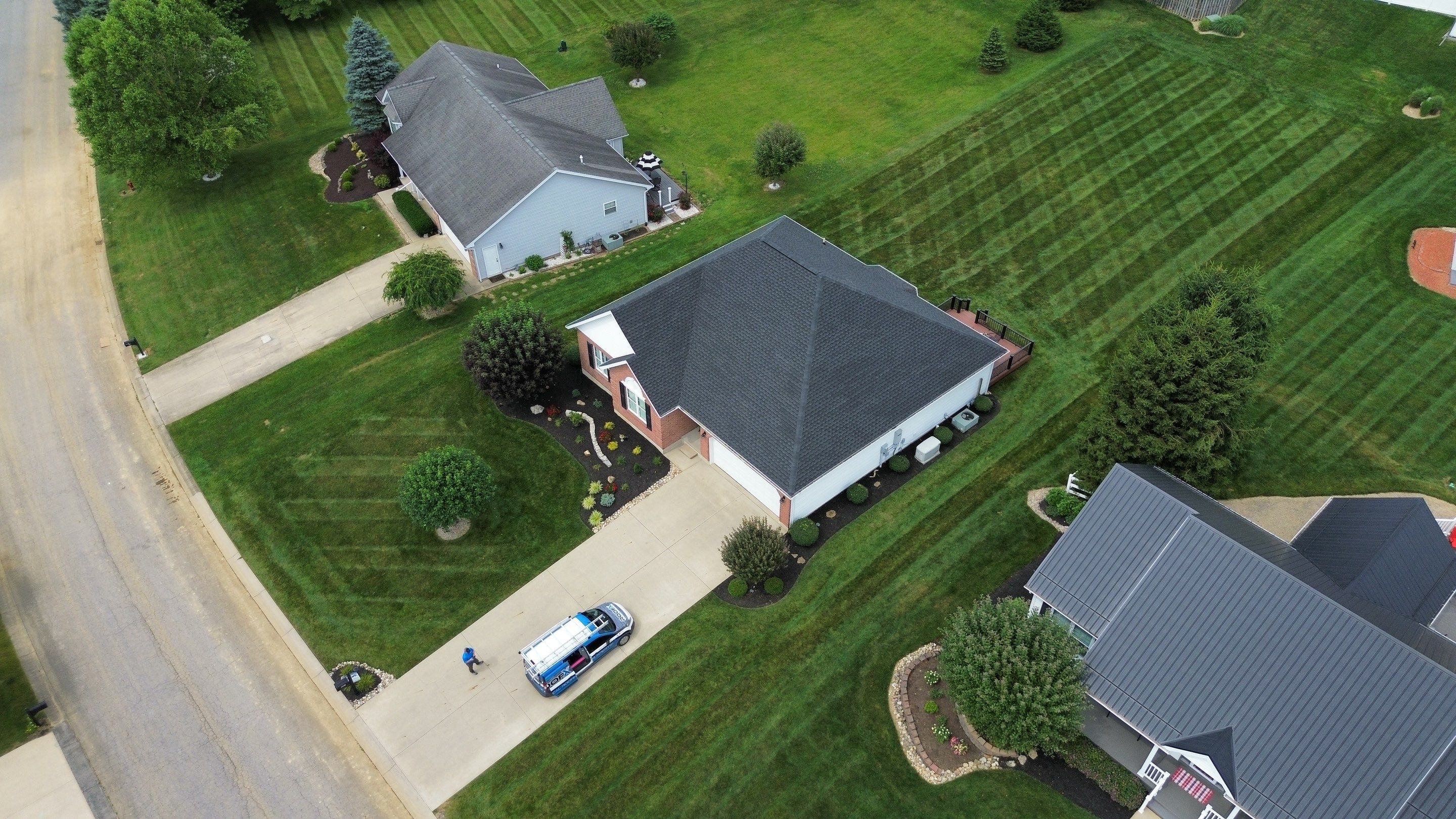 Residential Roofing Installation using Timberline UHDZ Shingles - Charcoal by RoofX 