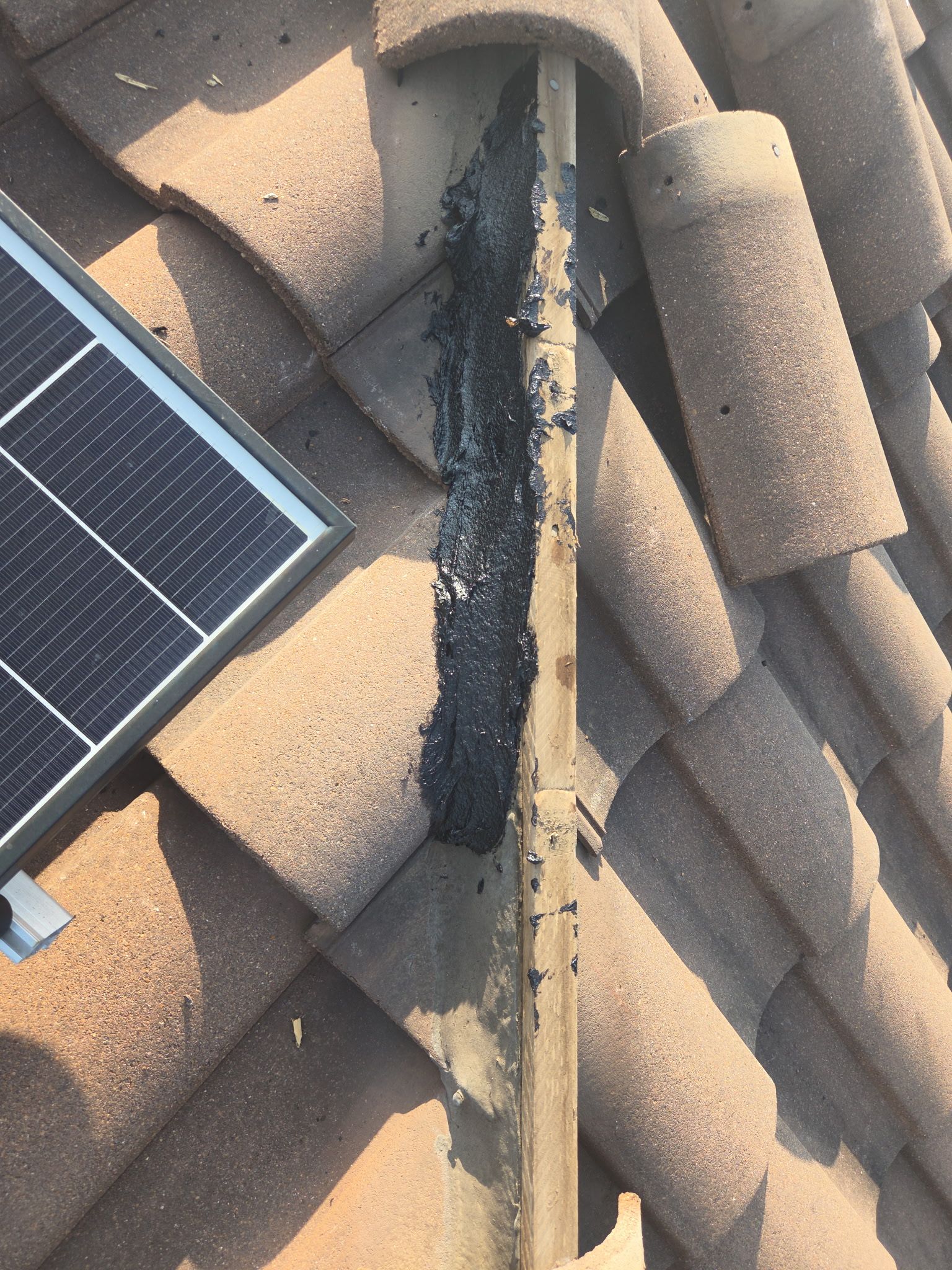 Lots of tile repairs out in Spicewood by REPS OF TEXAS