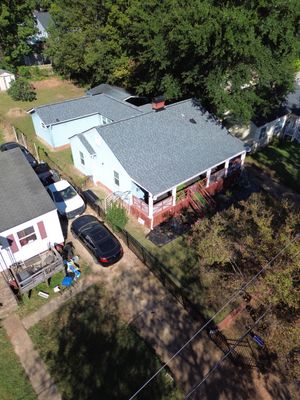 Roof replacement by hail and wind damage