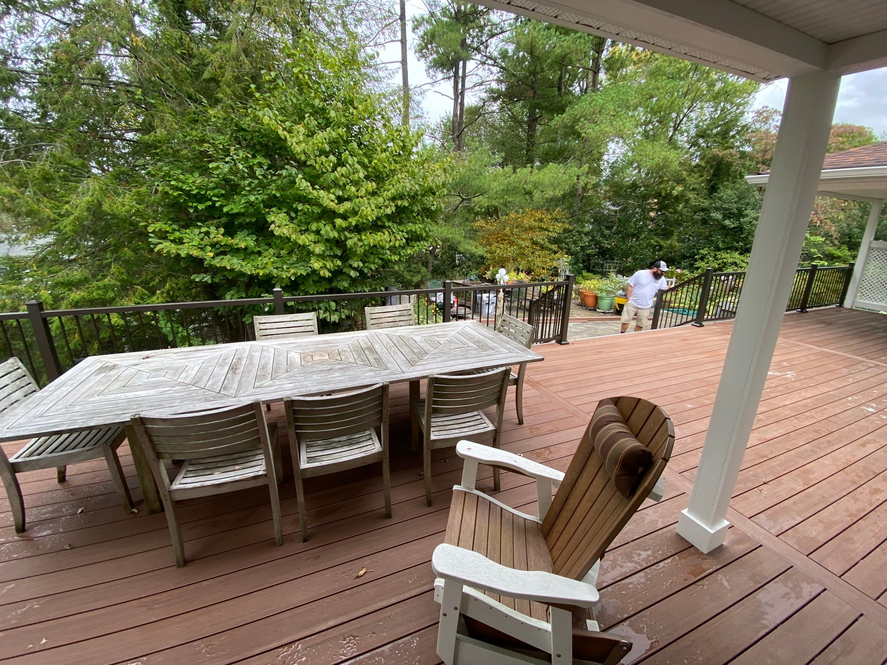 Deck Transformation using Timbertech & Azek by The Smet Companies, LLC
