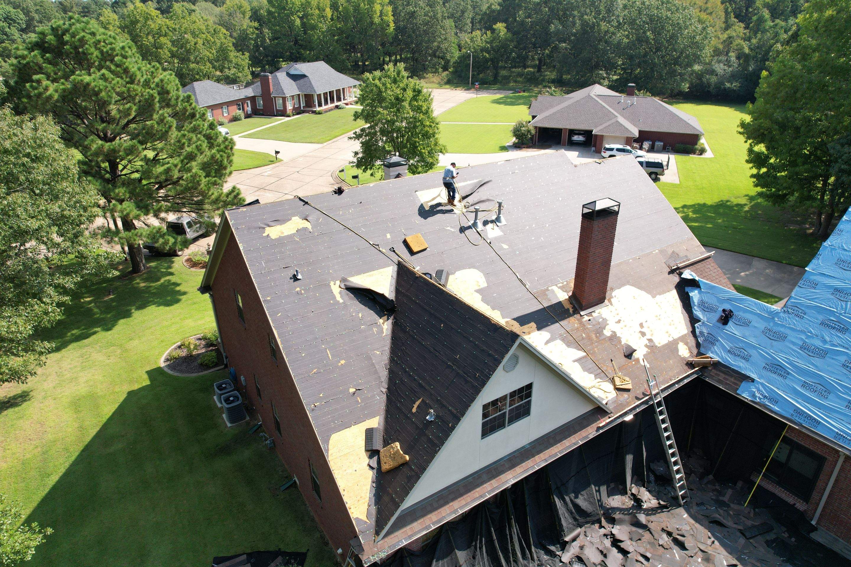 Residential Roof Replacement in Hope AR by Hostetler Roofing