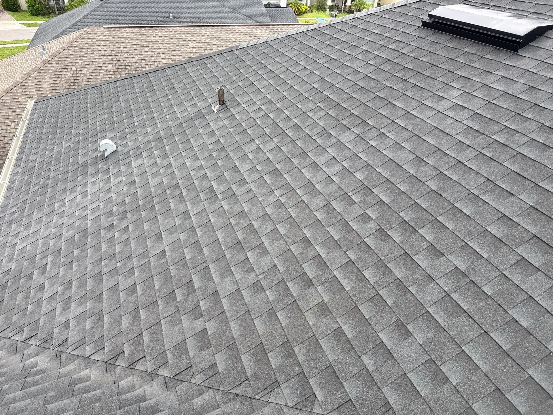 2-Story Asphalt Shingle Roof Cleaning & House Wash – Cypress Mill, Sun City Center, FL by Sunshine AquaWash