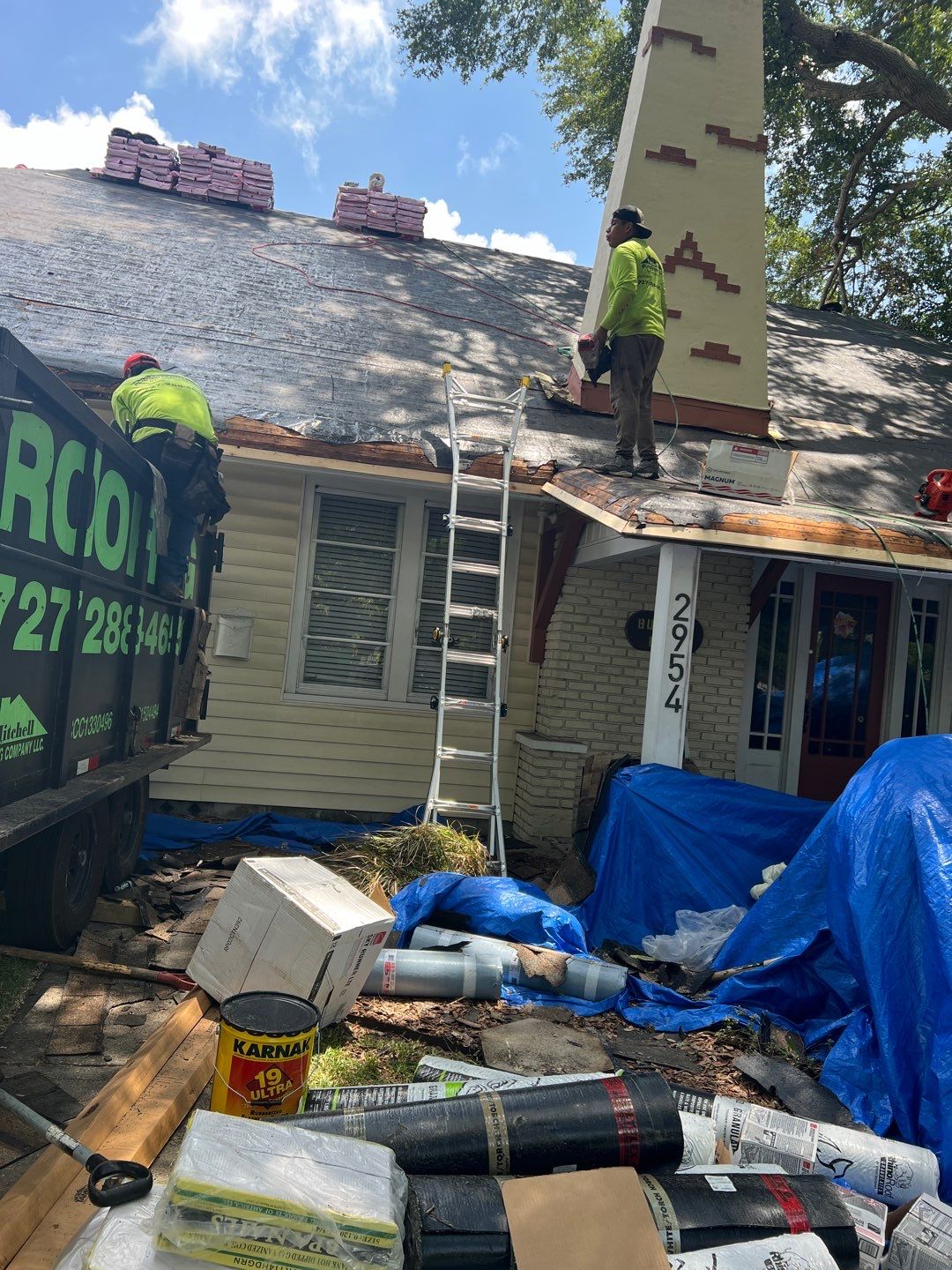 Project in St. Petersburg 33713 by Mitchell Roofing Company LLC