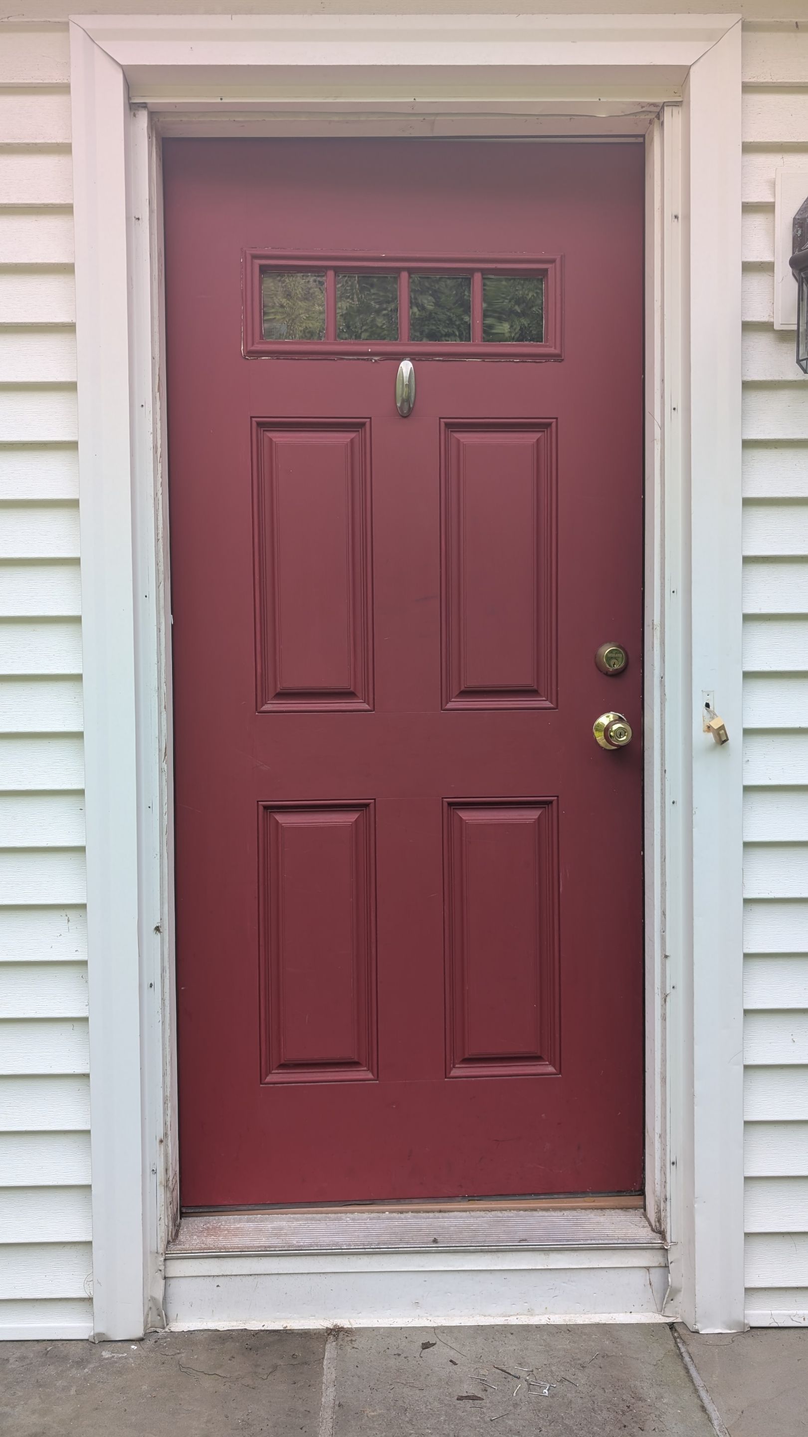 Provia Storm Door Installation by DiGiorgi Roofing and Siding Inc