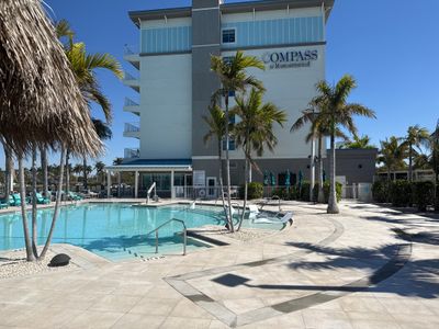 Hotel Pool Deck Cleaning at Compass Hotel Near Anna Maria, FL