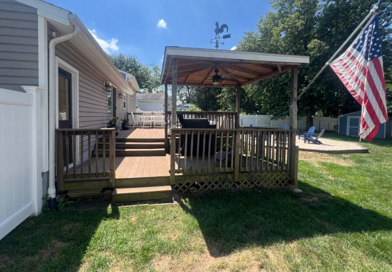 Deck Resurface IN Hazlet NJ by deck guardian