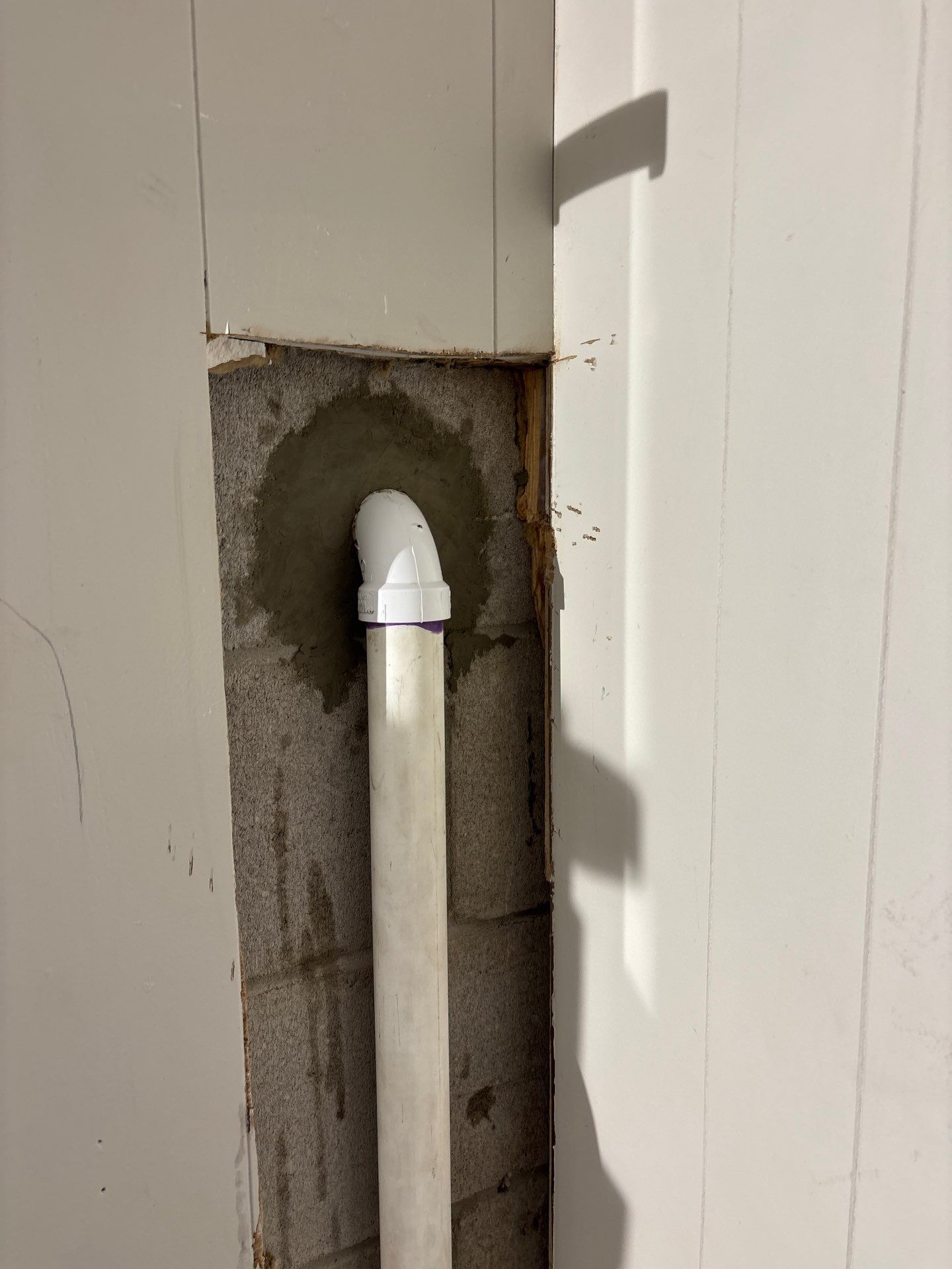 Drain tile and sump pump for George by Waterproofing Northeast