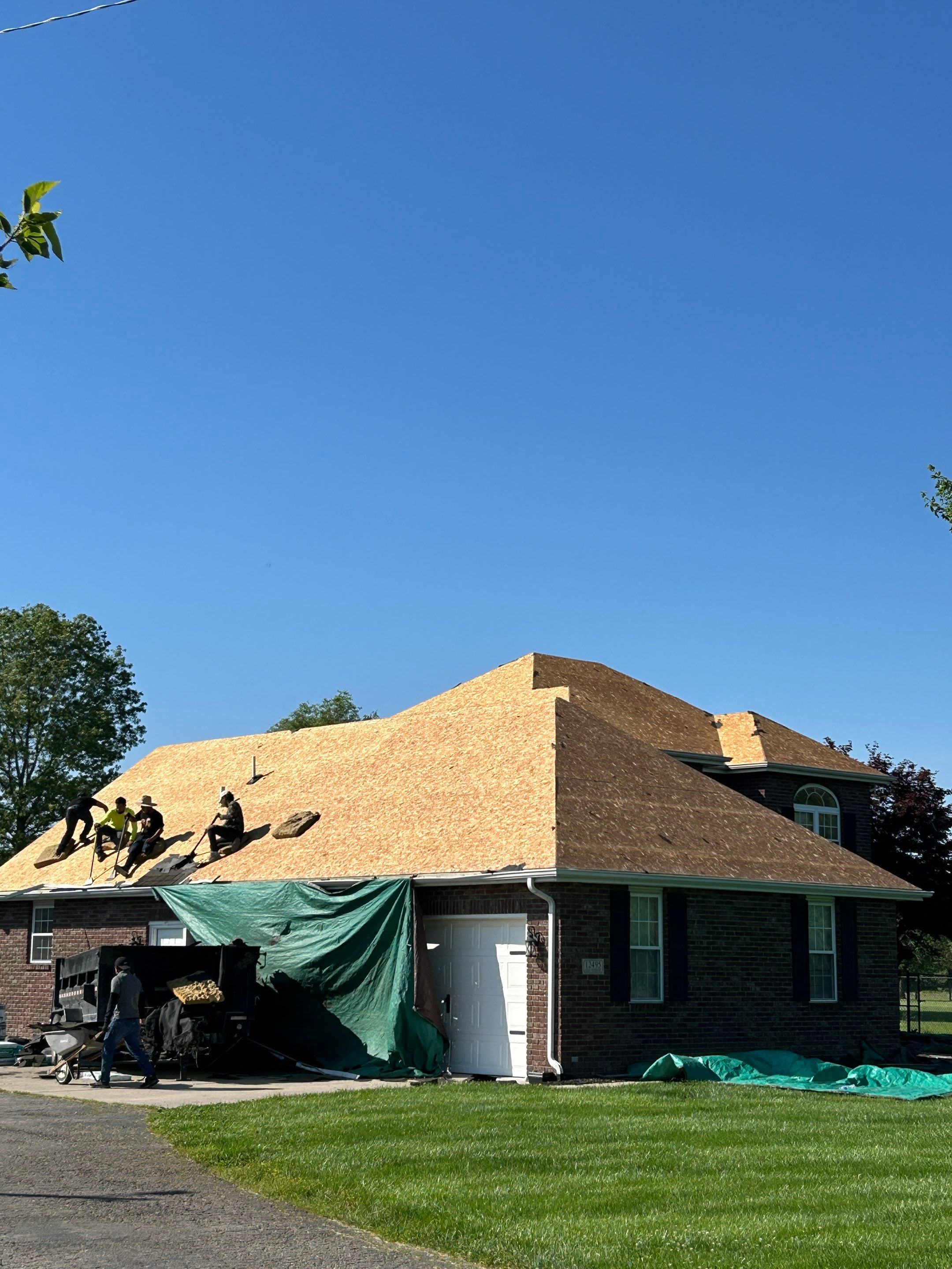Project in Columbus by Equity Builders Roofing