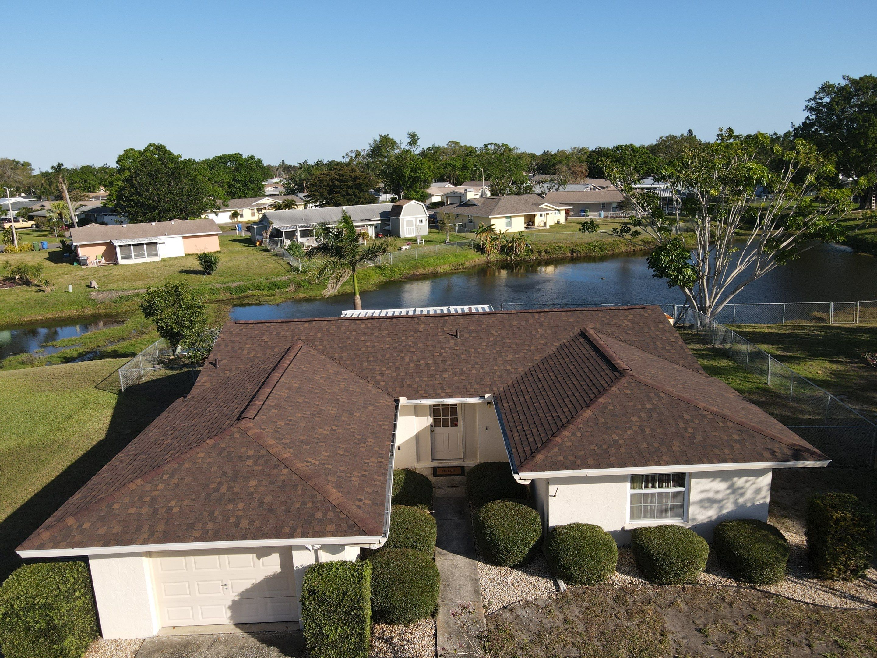 Roof replacement in Bradenton, FL. by Steadfast Roofing